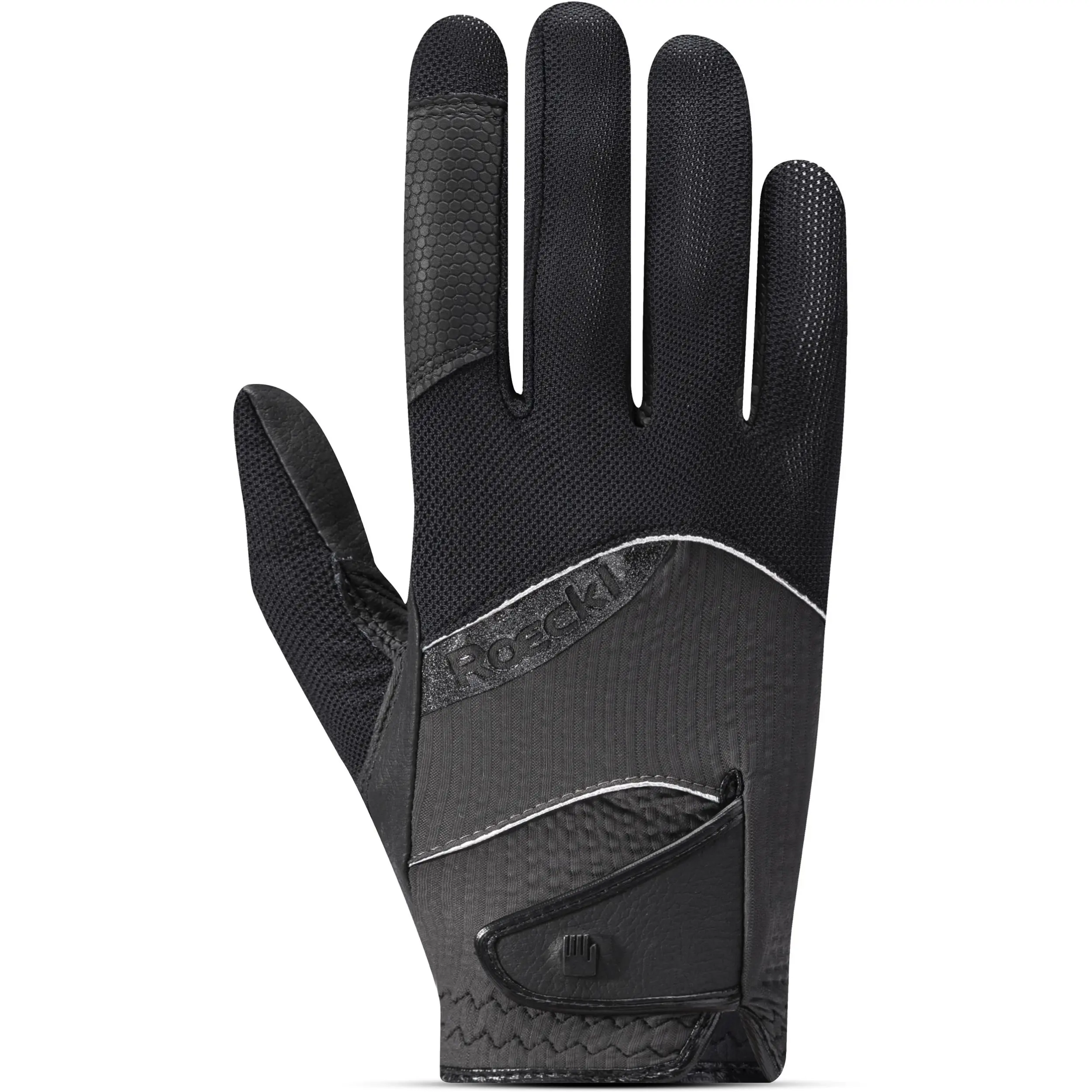 Reithandschuhe MILLERO black/volcanic ash