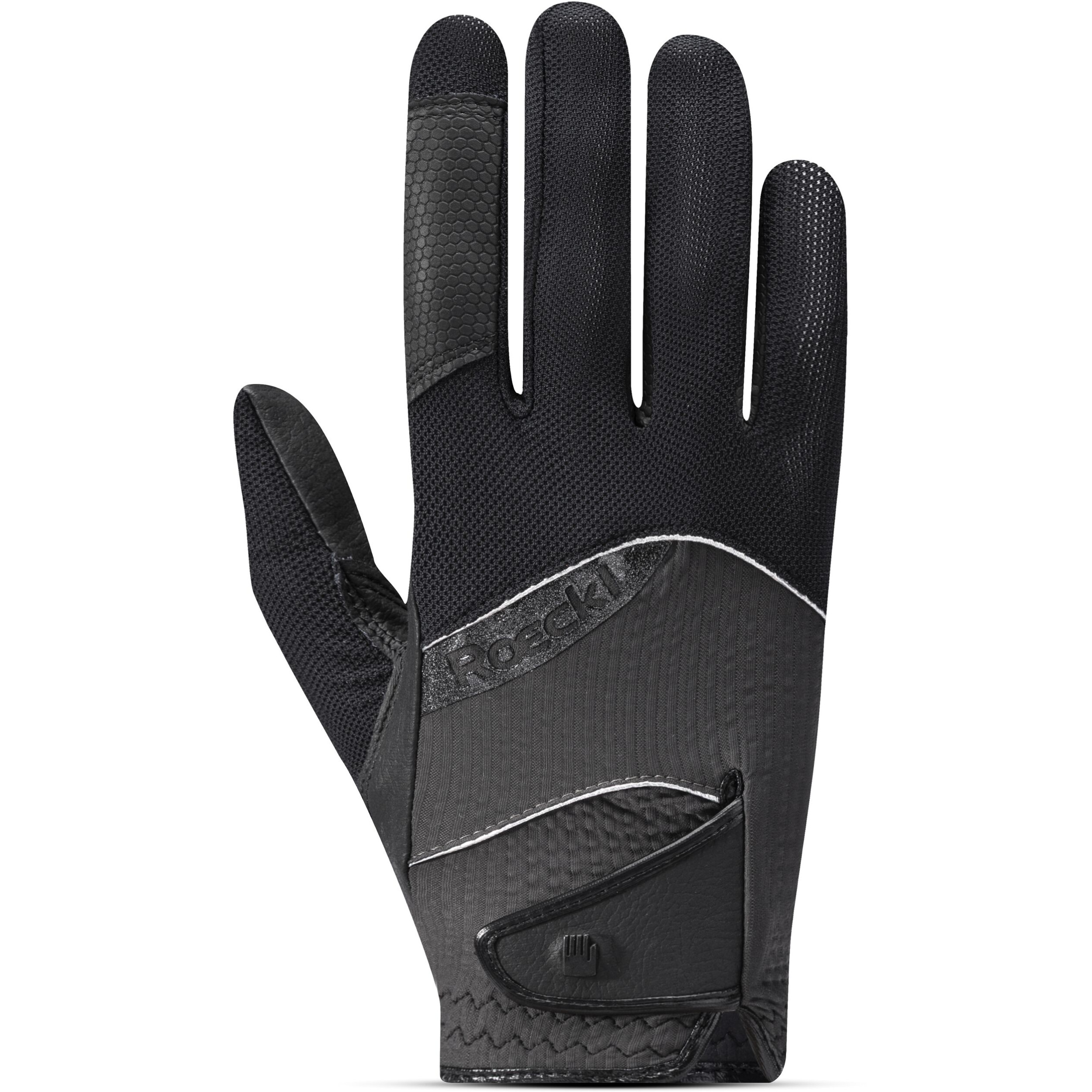 Reithandschuhe MILLERO black/volcanic ash