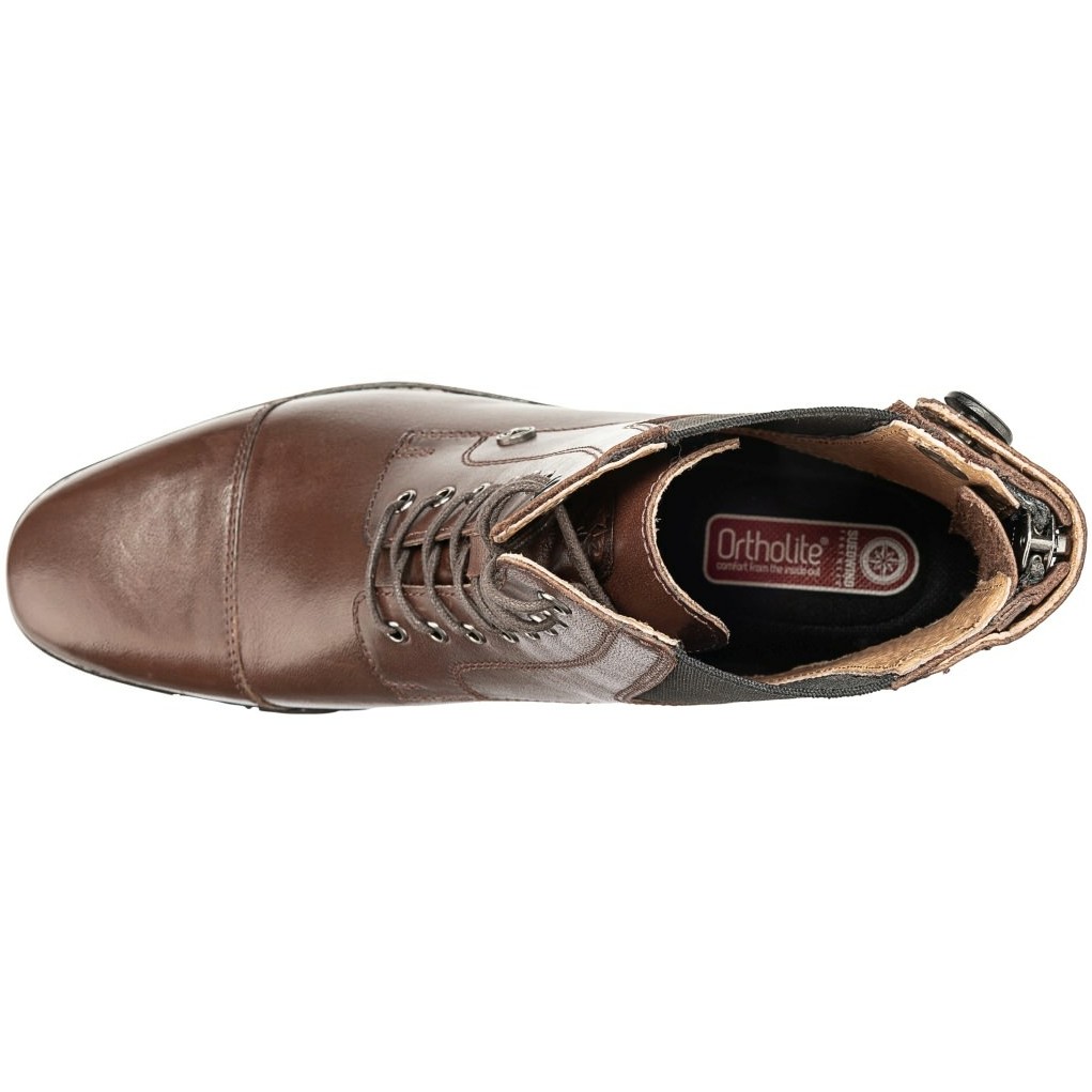 Reitstiefeletten FLORENTINA BZ Lace Echtleder braun