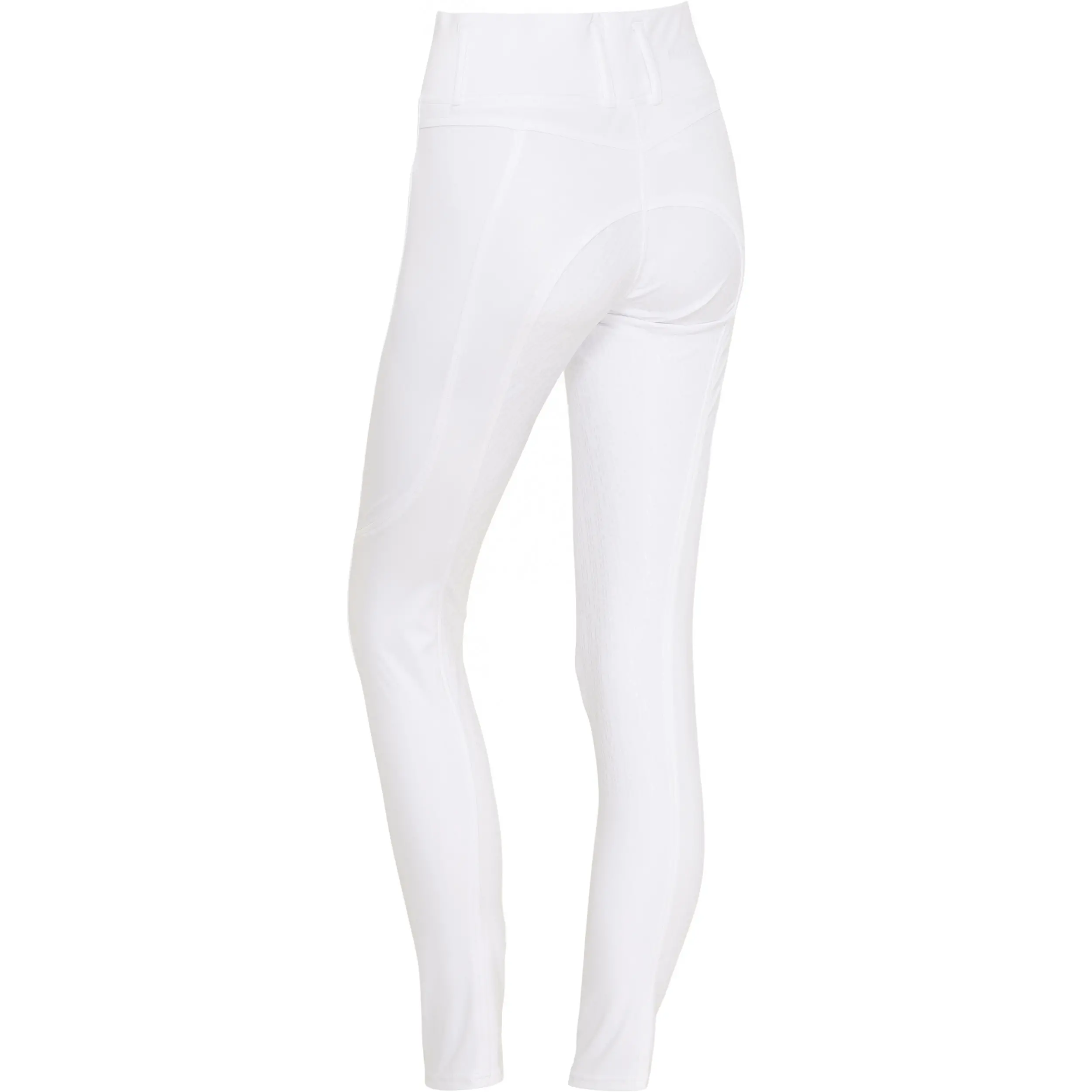 Damen Reitleggings Silikon Vollbesatz KALEA weiß