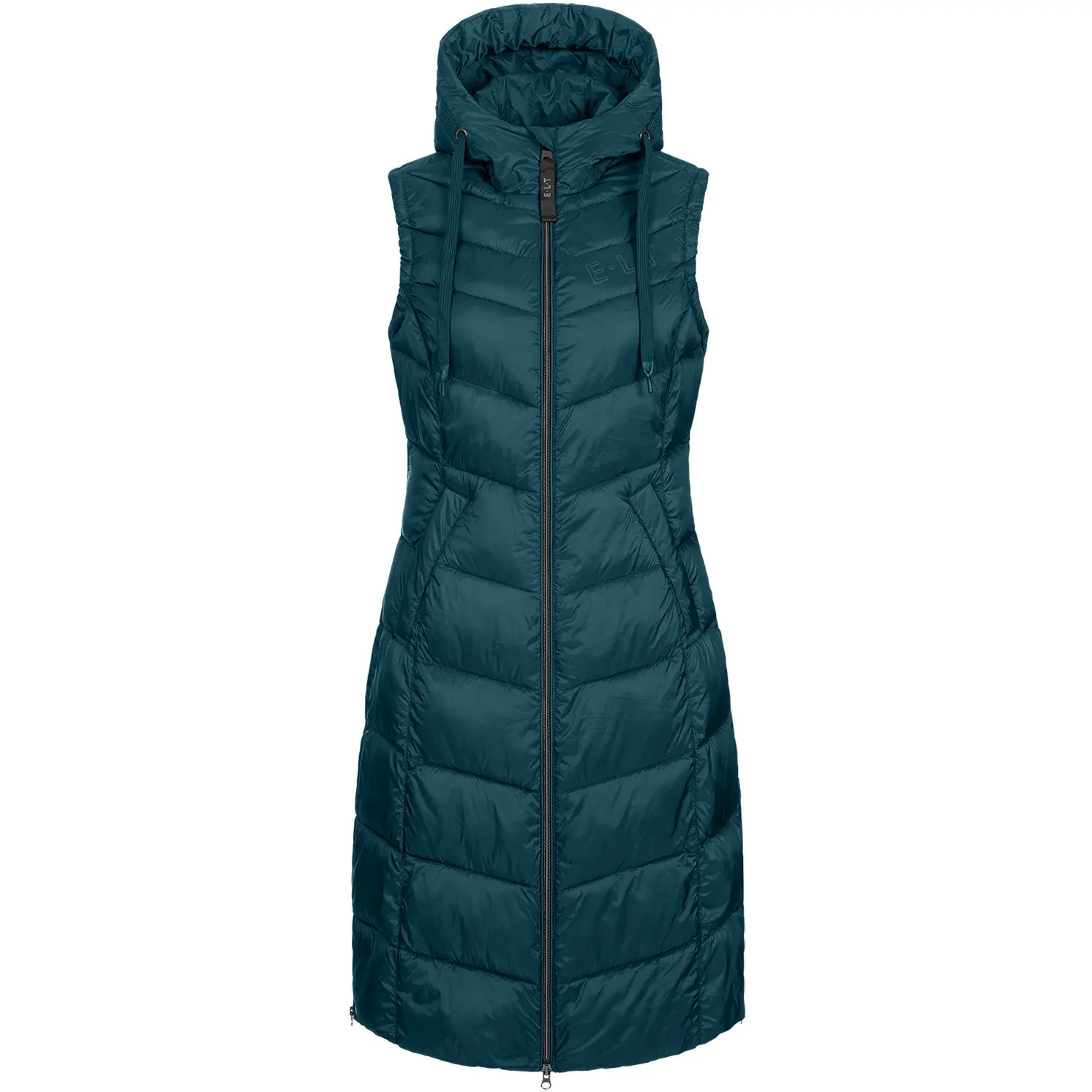 Damen Lightweight Longweste OSTENDE petrolblau
