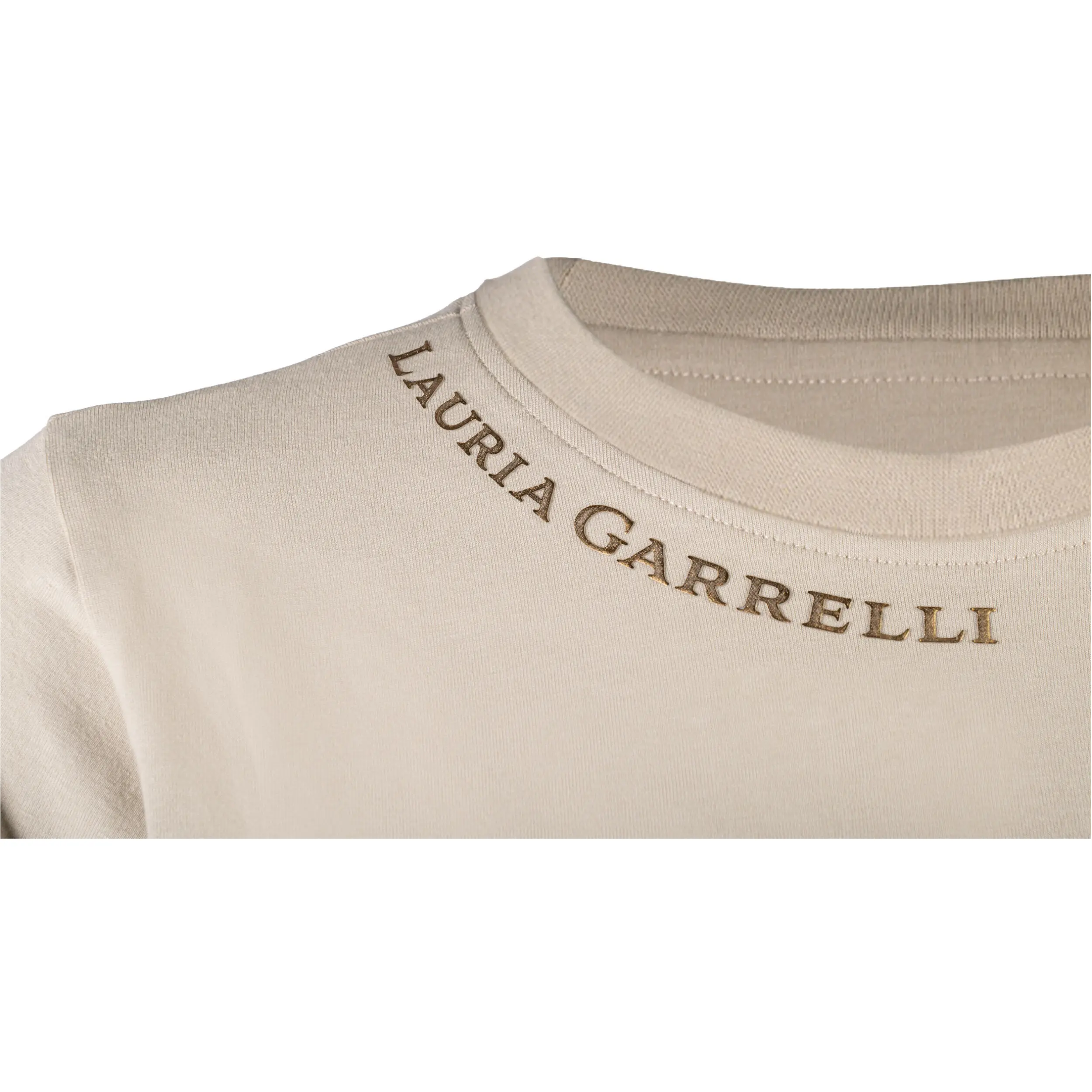 Damen T-Shirt LIMONE grau/beige