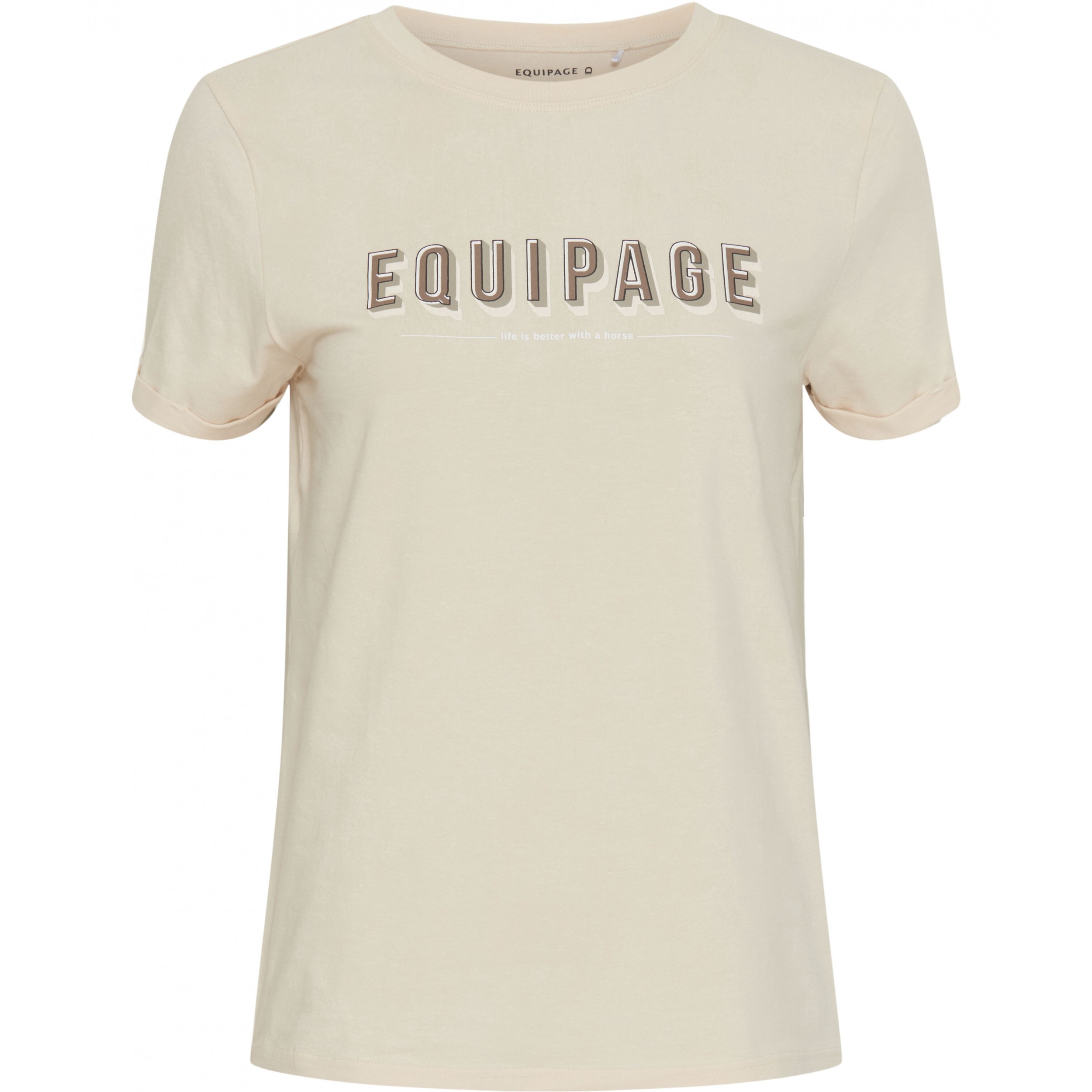 Damen T-Shirt KYLIE S/S sandshell Damen T-Shirt KYLIE S/S sandshell