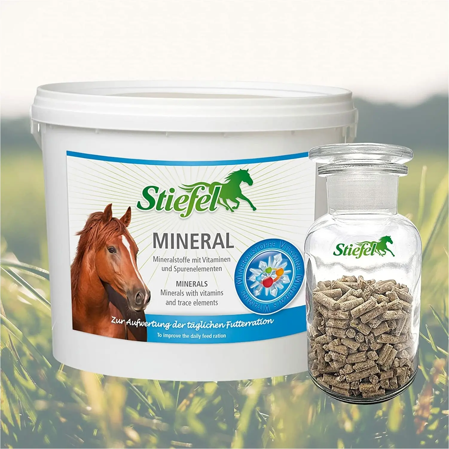 Mineral Pellet zur Aufwertung der täglichen Futterration 3000g