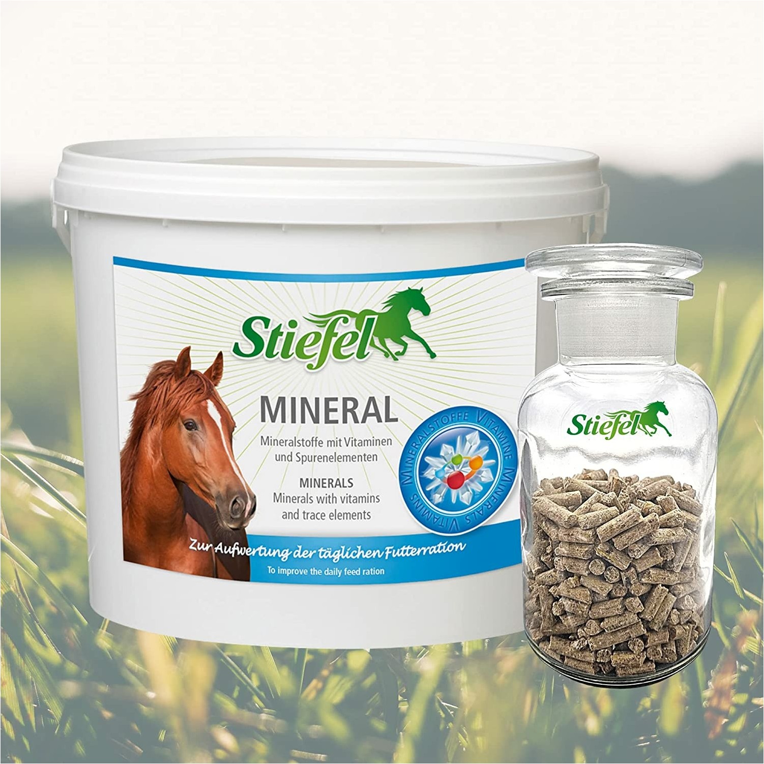 Mineral Pellet zur Aufwertung der täglichen Futterration 3000g