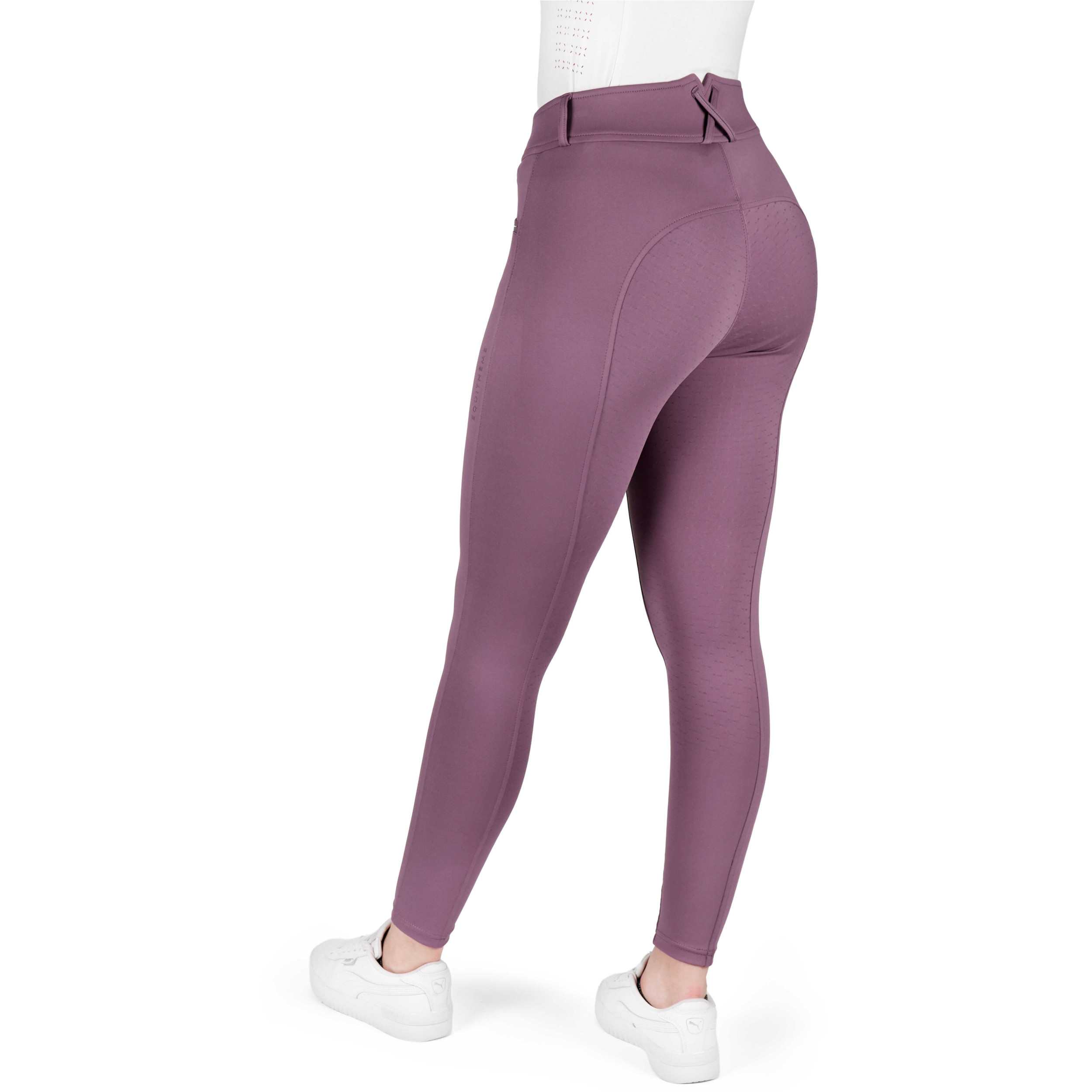 Damen Reithose Silikon Vollbesatz EK-CARLY violett