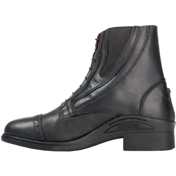 Stiefelette ROMULUS Leder geölt schwarz