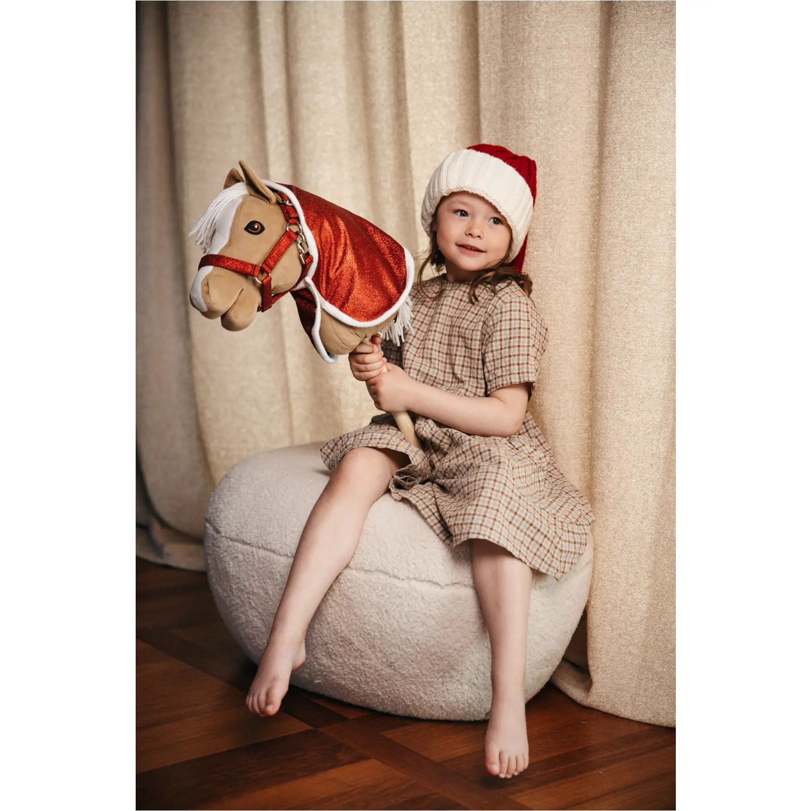 Spielzeug Weihnachtsdecke mit Glitzer rot Spielzeug Weihnachtsdecke mit Glitzer rot