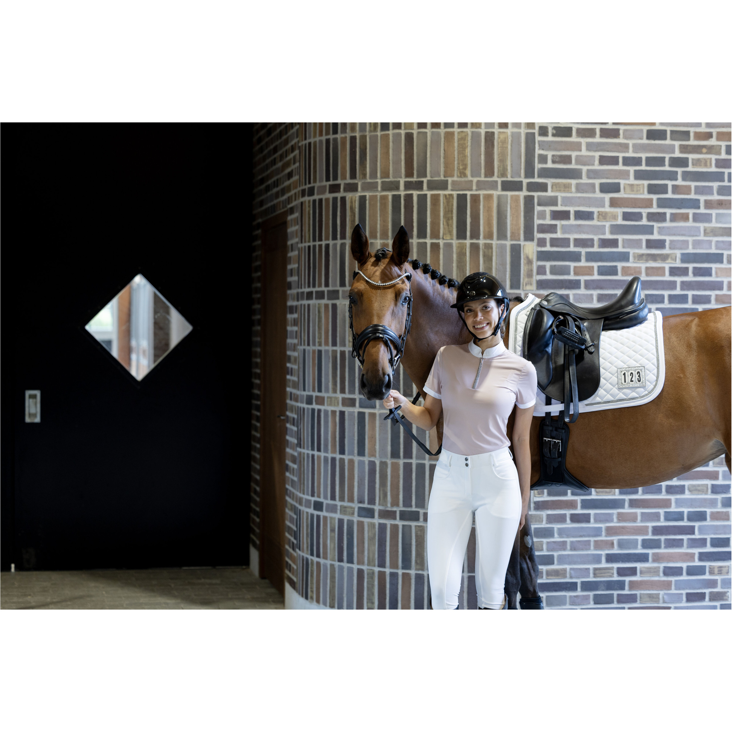 Damen Showshirt Kurzarm NICE burnished lilac