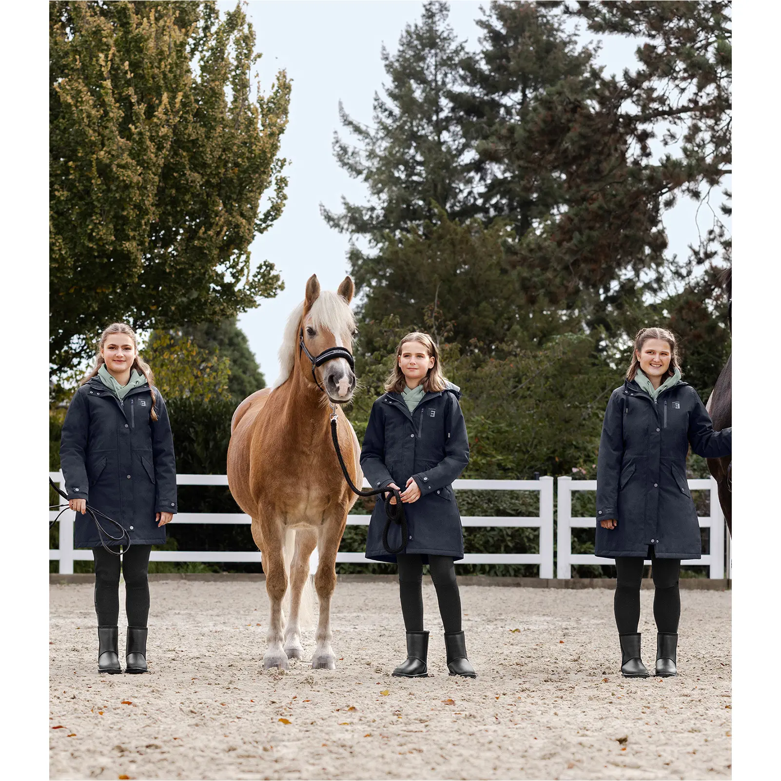 Teens Funktions-Reitparka AVA tiefblau