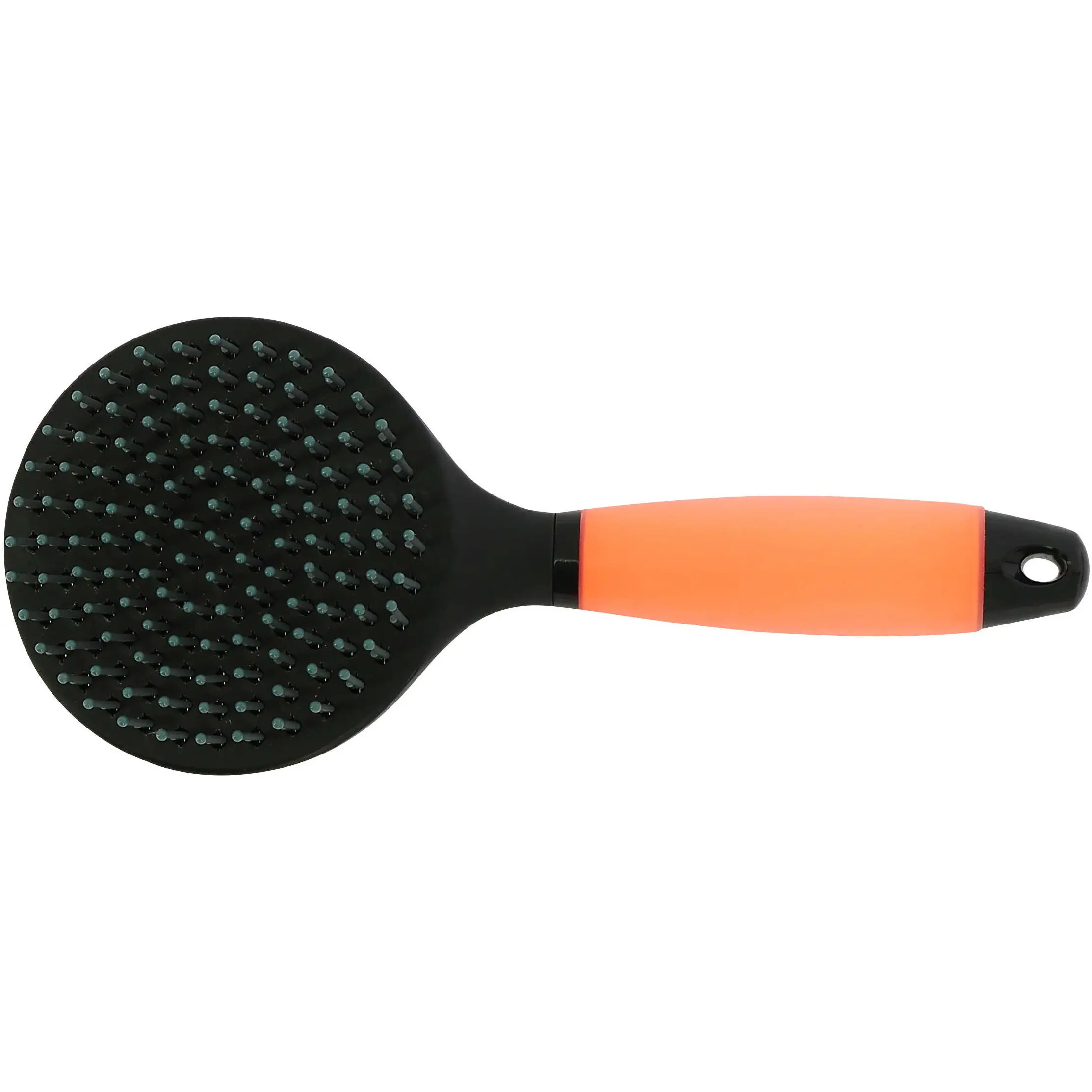 Mähnenbürste mit Gelgriff neonorange