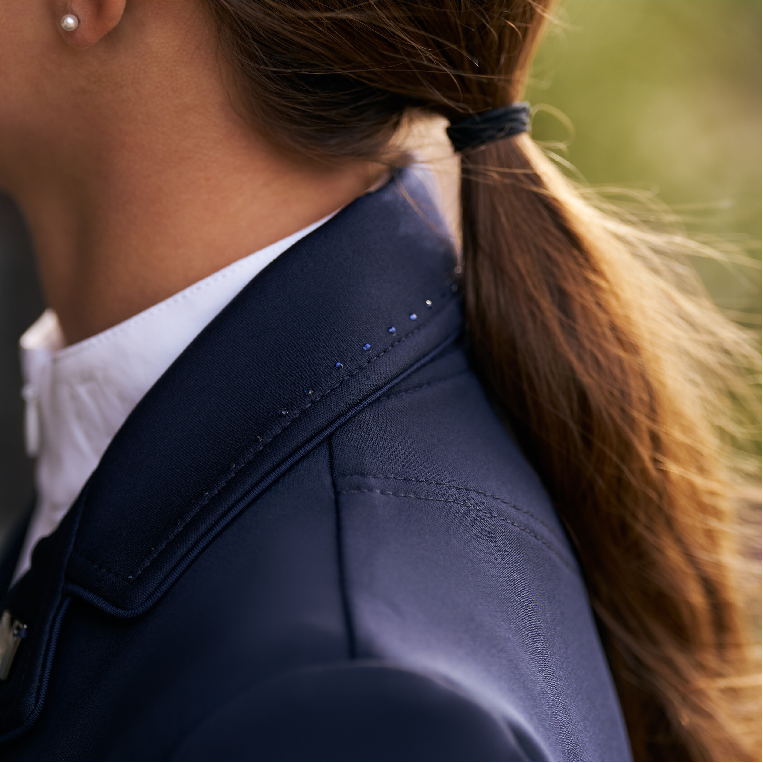 Kinder Turnierjacket IRHBasic Glam navy