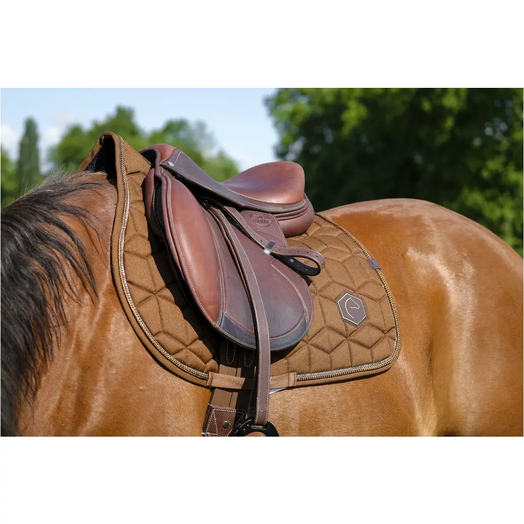 Schabracke HEXALIGHT braun Warmblut Vielseitigkeit