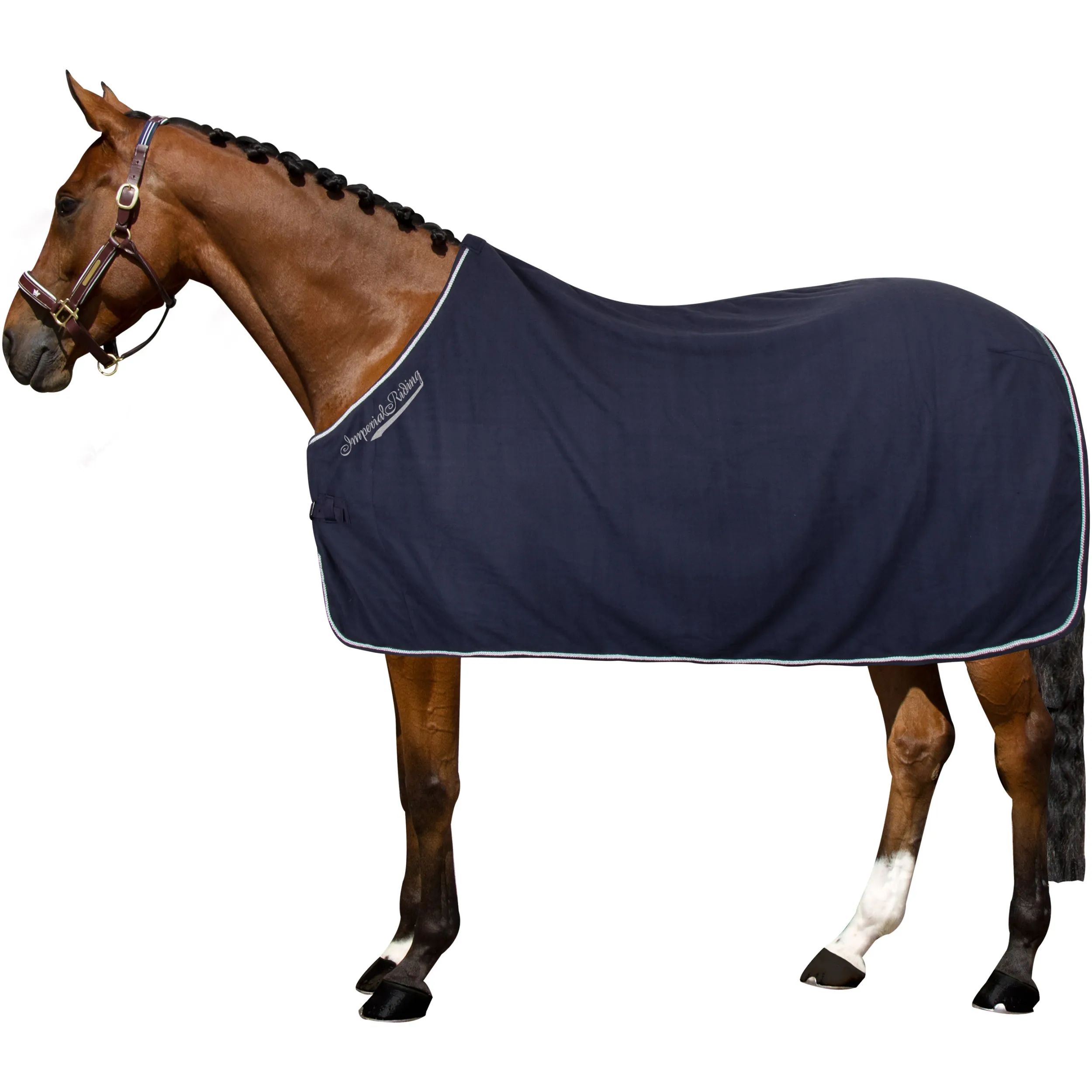 Fleecedecke IRHClassic navy