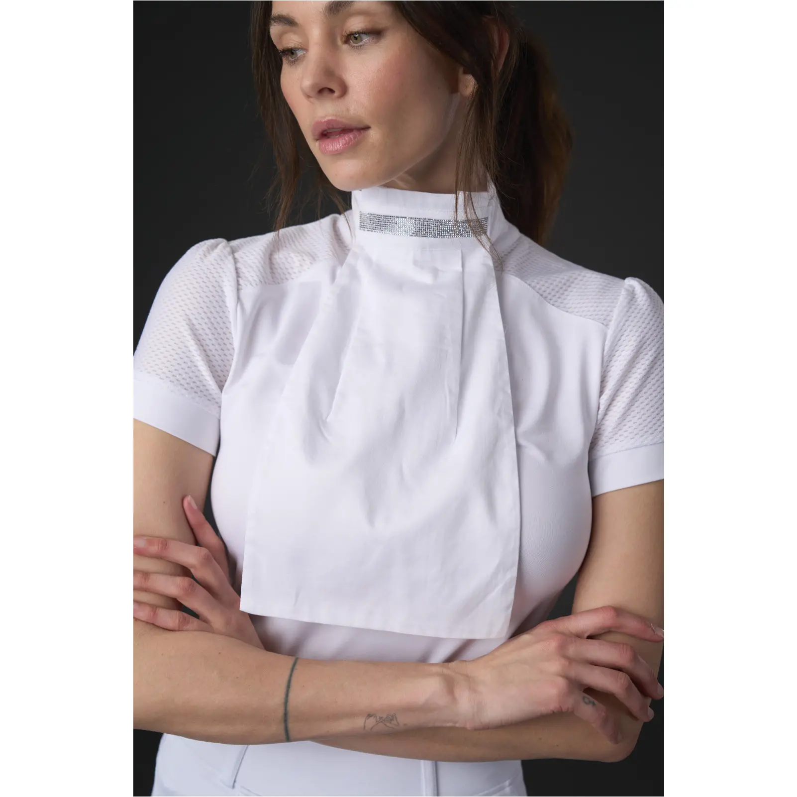 Plastron TORA weiß