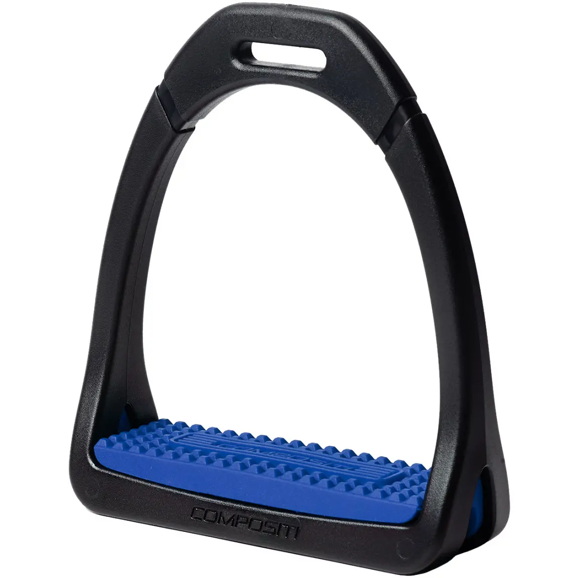 Steigbügel PREMIUM schwarz/royalblau