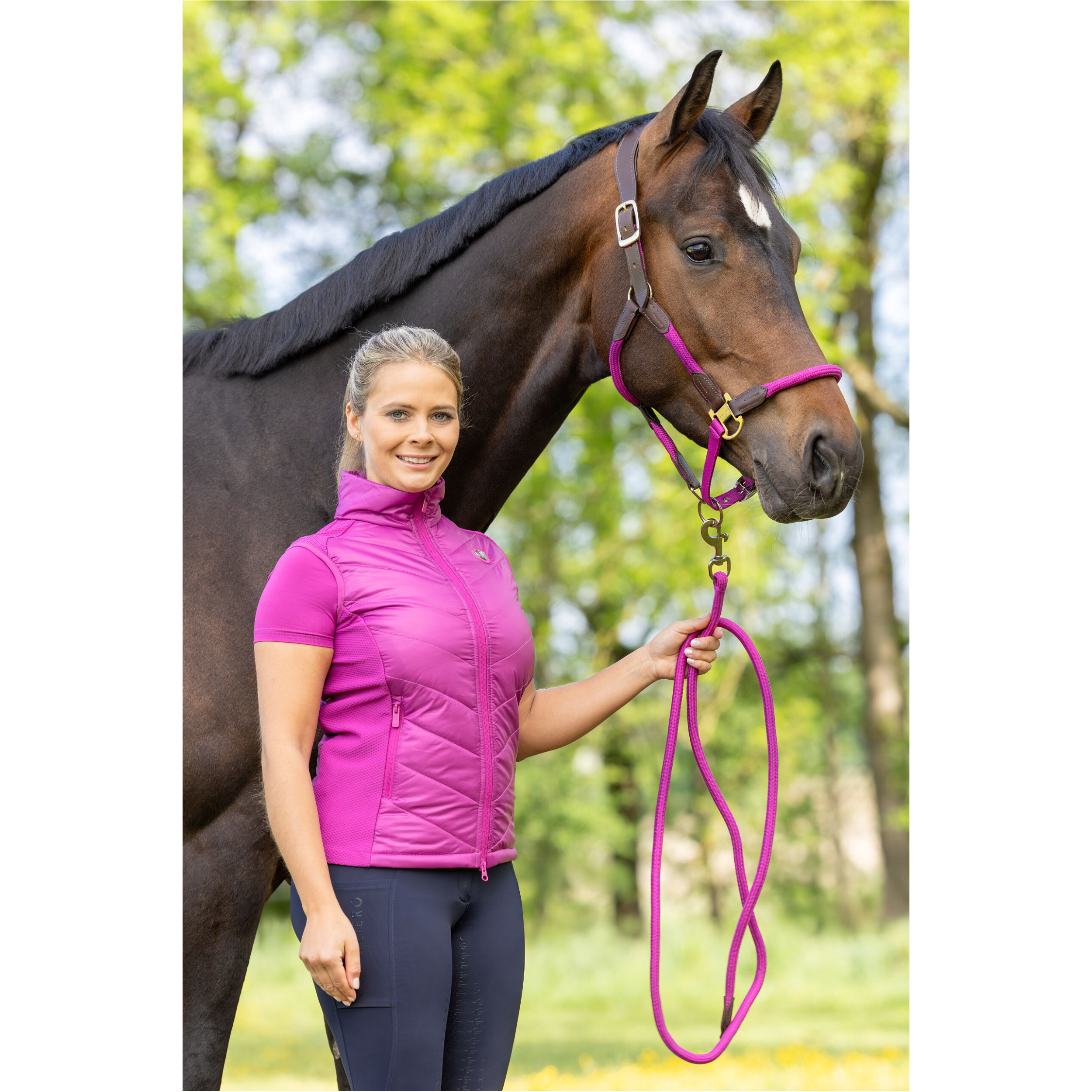 Damen Combiweste F/S 2026 light berry