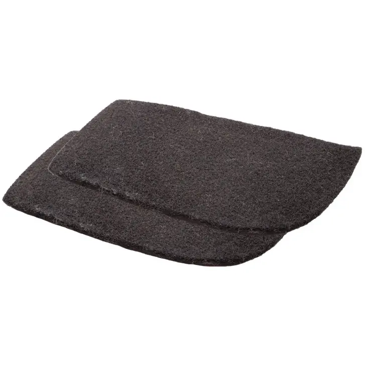 Einlagen Lammfellschabracke Polyester HINTEN schwarz