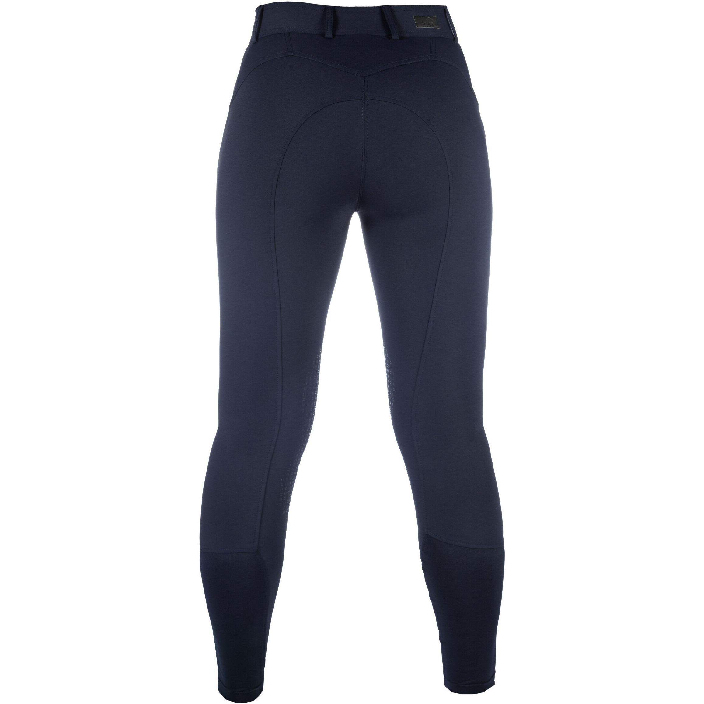 Damen Reithose Silikon Kniebesatz ARI MID RISE dunkelblau