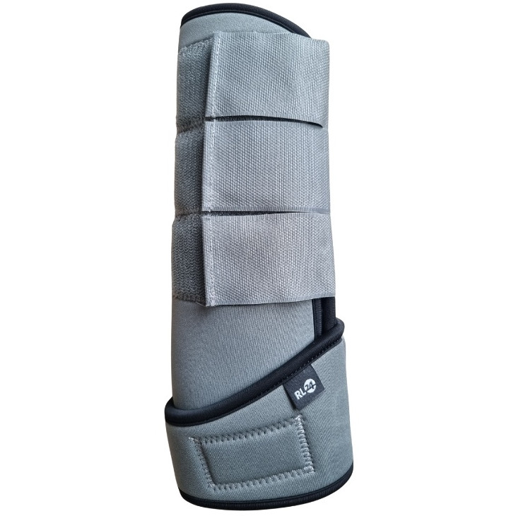 Softoprengamaschen BASICLINE grau/schwarz