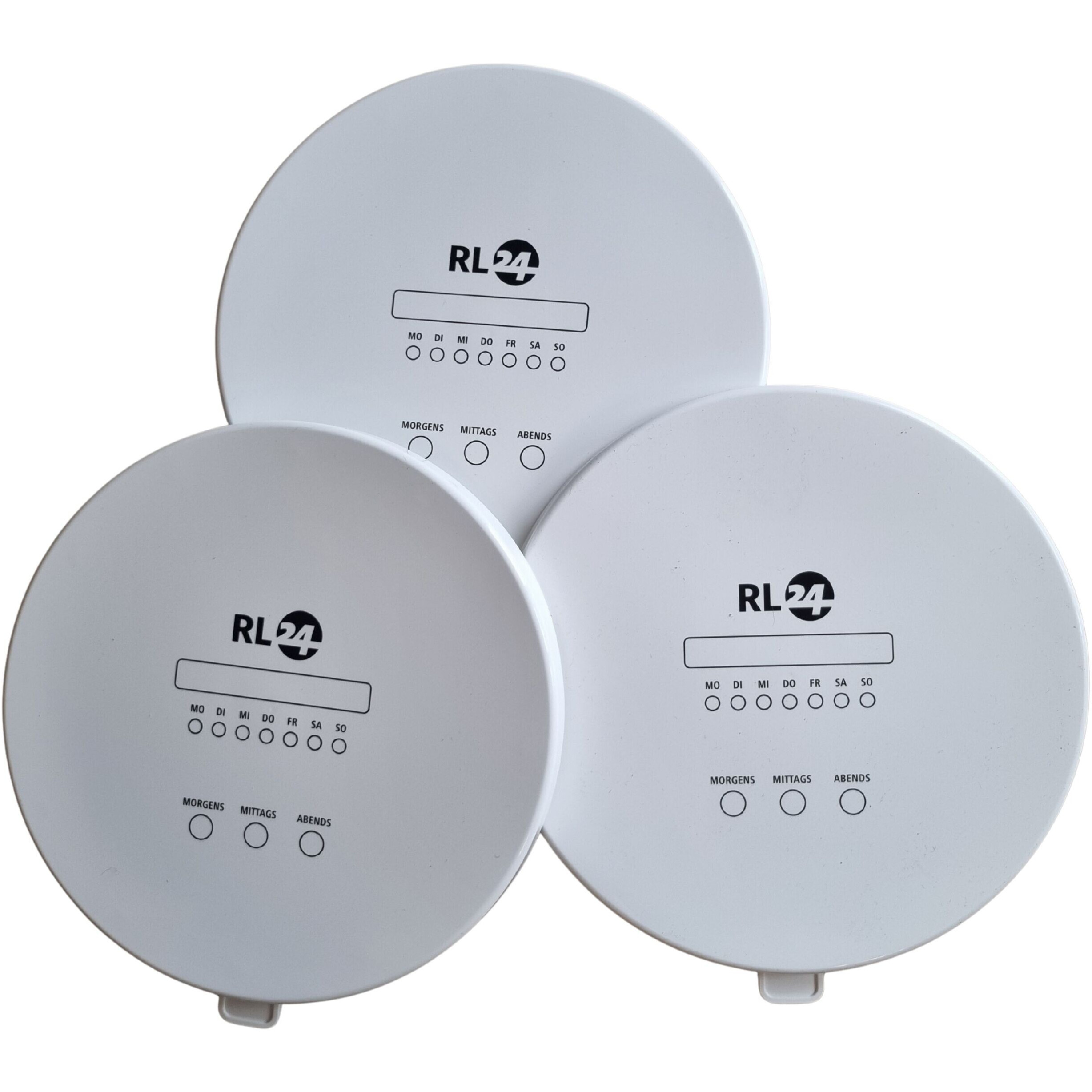 Müslischale mit Deckel signalviolett