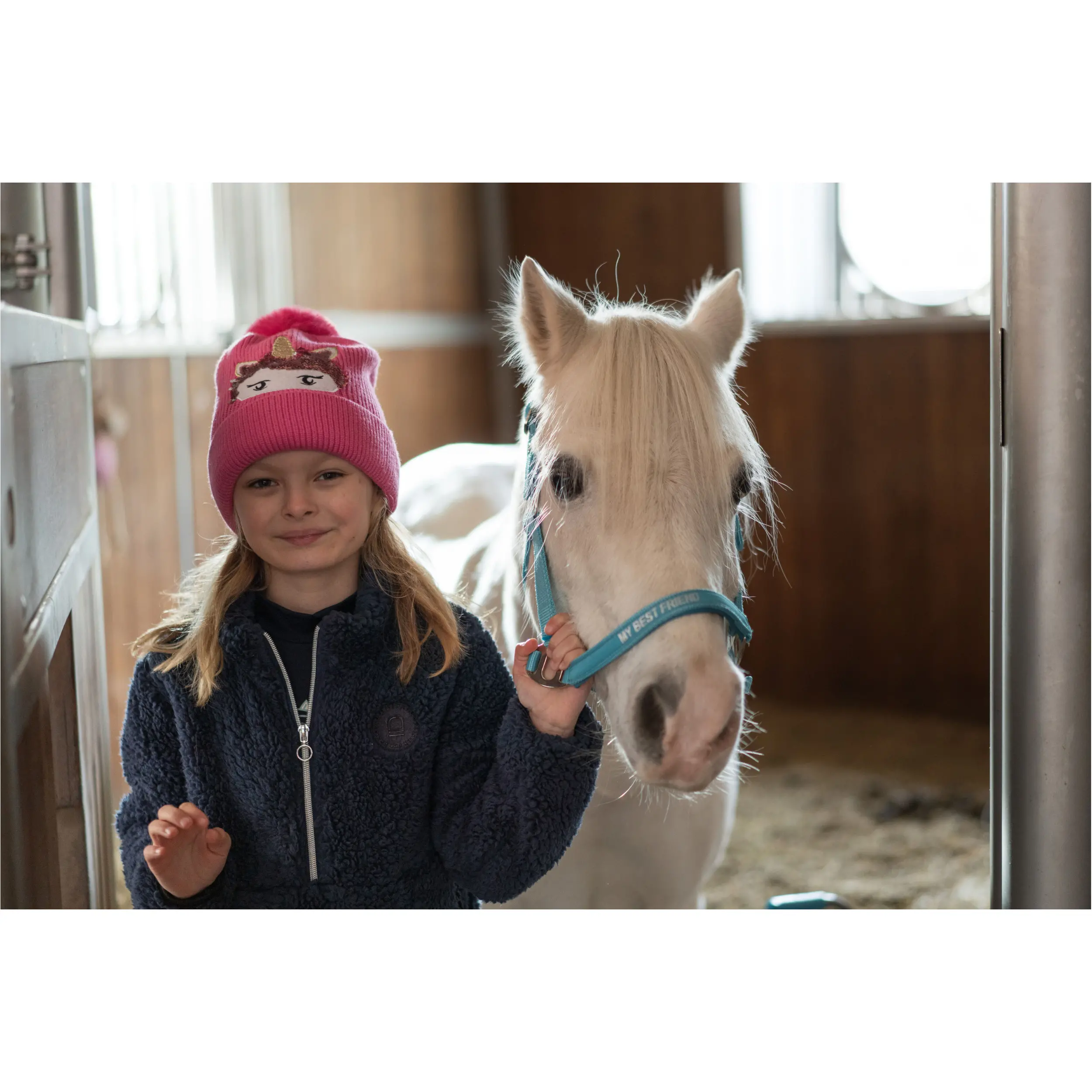 Winter Kinder Mütze Einhorn VAL phlox pink Winter Kinder Mütze Einhorn VAL phlox pink