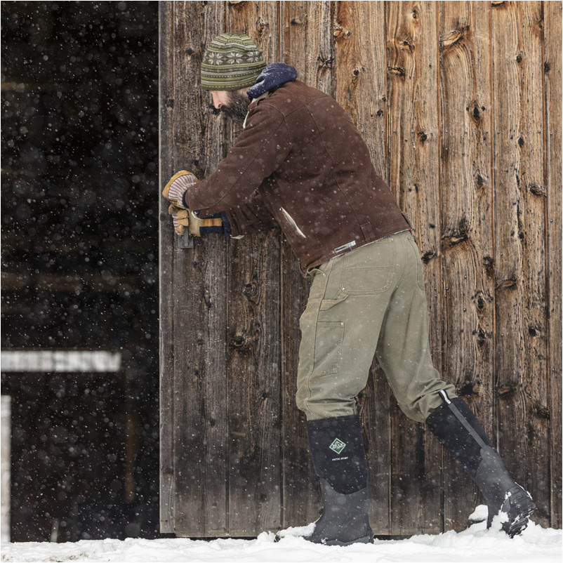 Winter Gummistiefel ARCTIC SPORT HIGH schwarz