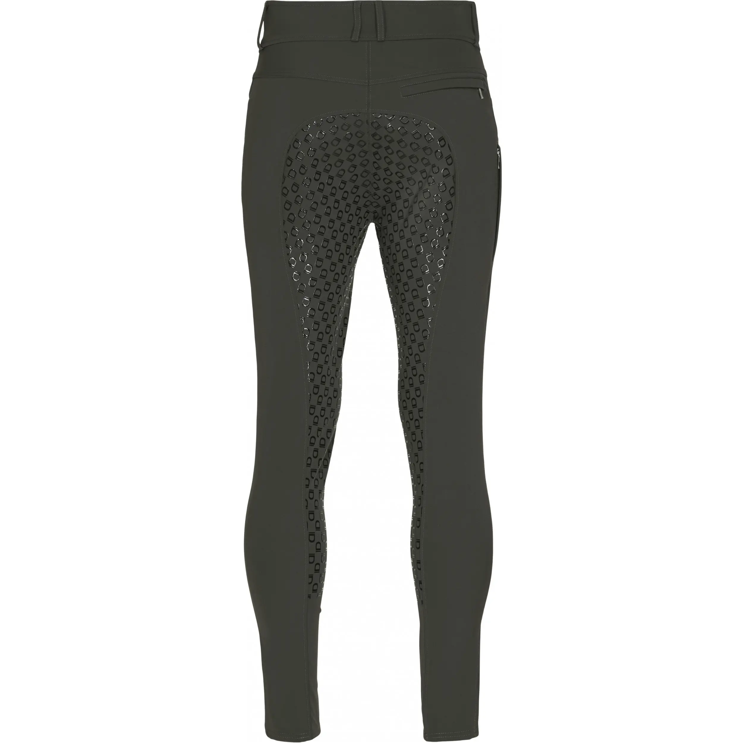 Herren Reithose Silikon Vollbesatz EQ HUNT dark iron