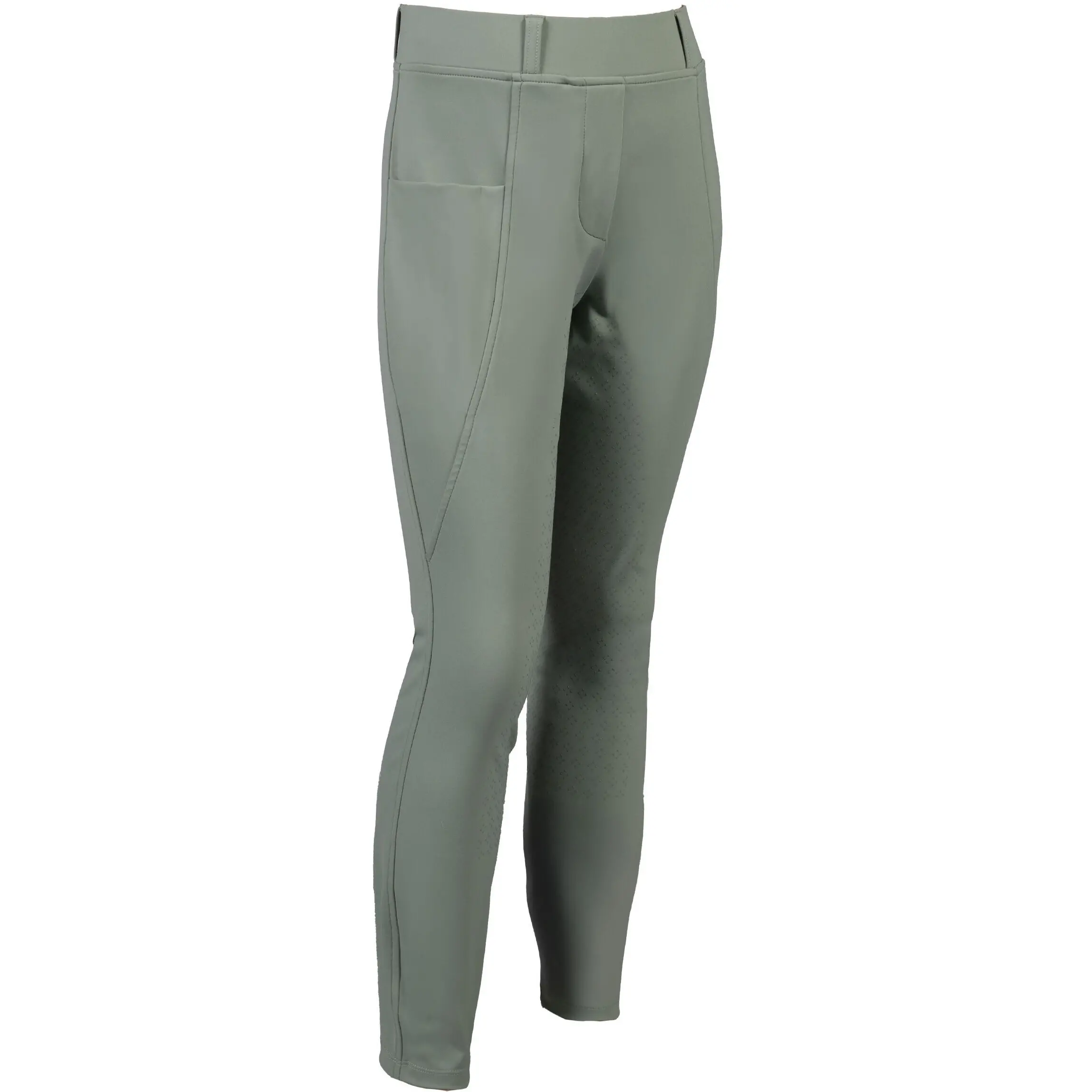 Winter Kinder Reitleggings Silikon Vollbesatz MIA salbei Winter Kinder Reitleggings Silikon Vollbesatz MIA salbei