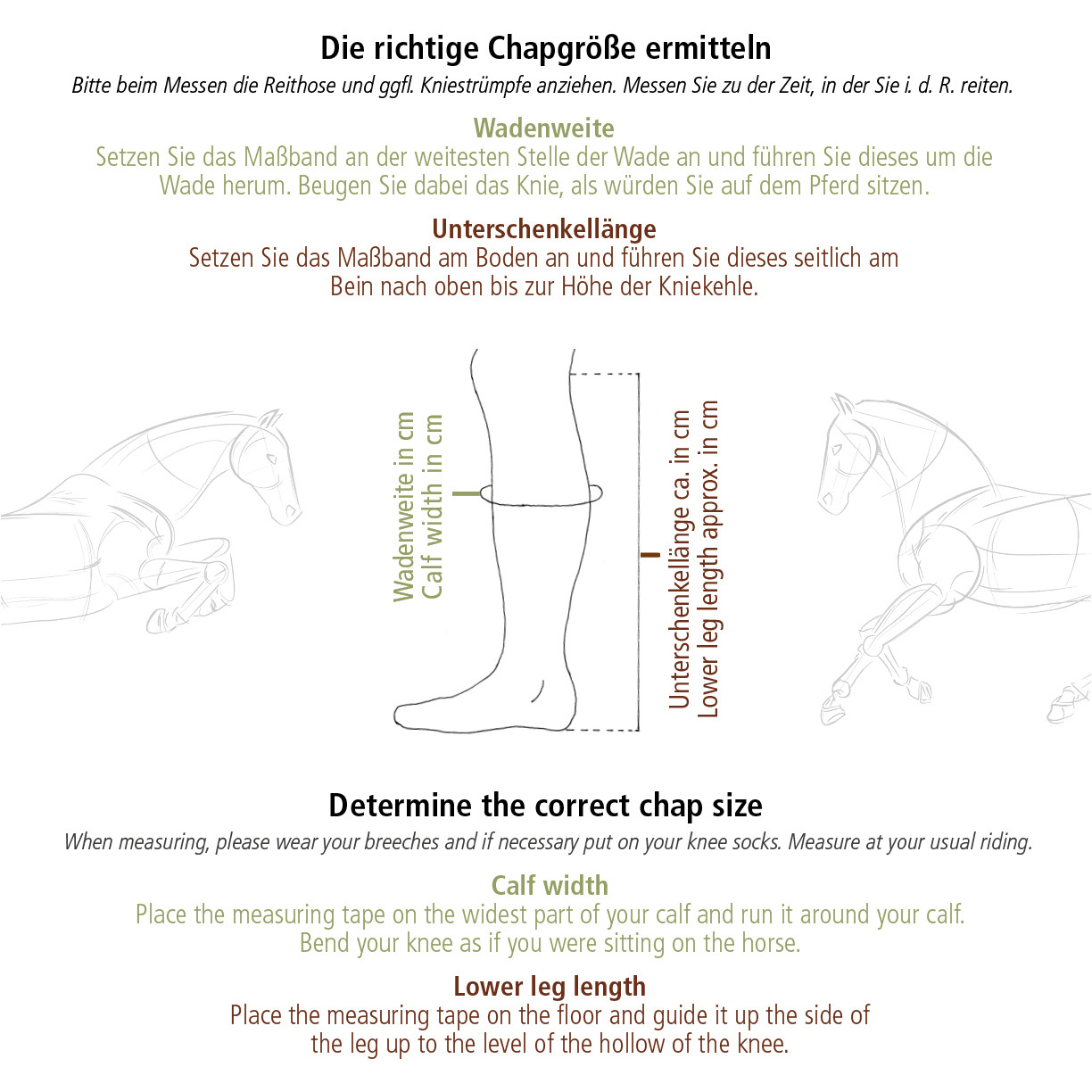 Minichaps VALERIUS Softleder braun