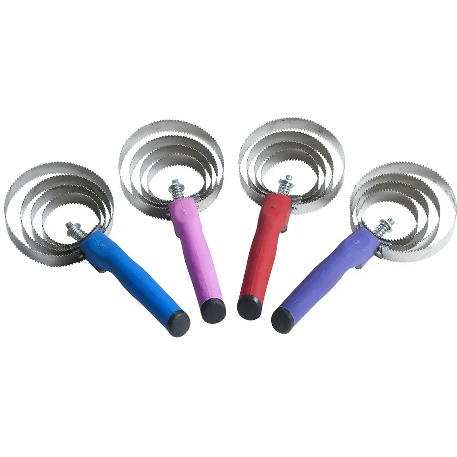 Federstriegel 4-fach mit Softgriff rosa