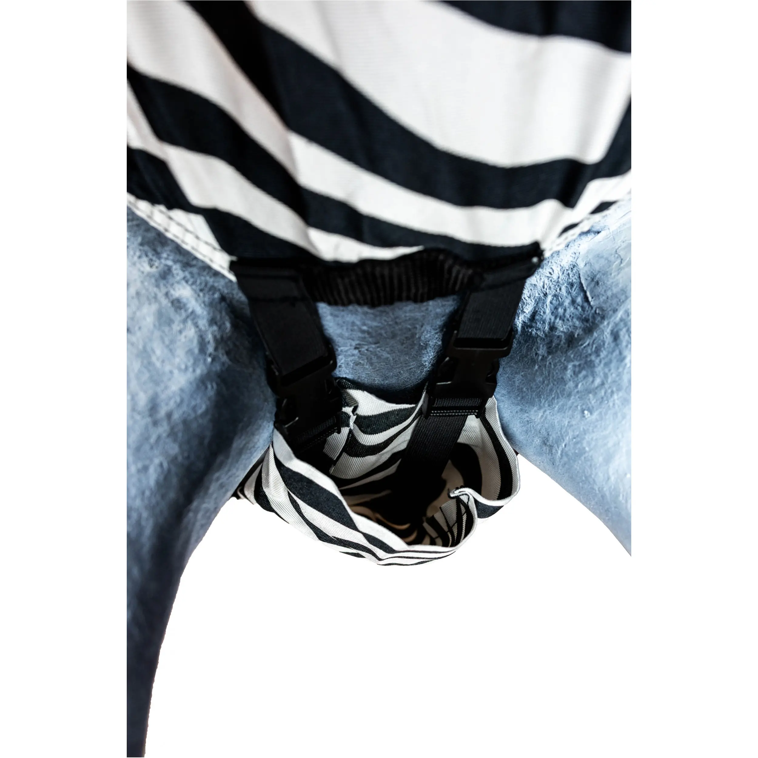 Ekzemerdecke ZEBRA schwarz/weiß