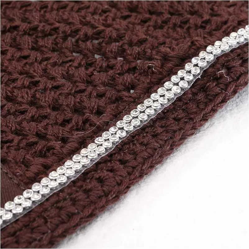 Fliegenhaube EASY STRASS braun