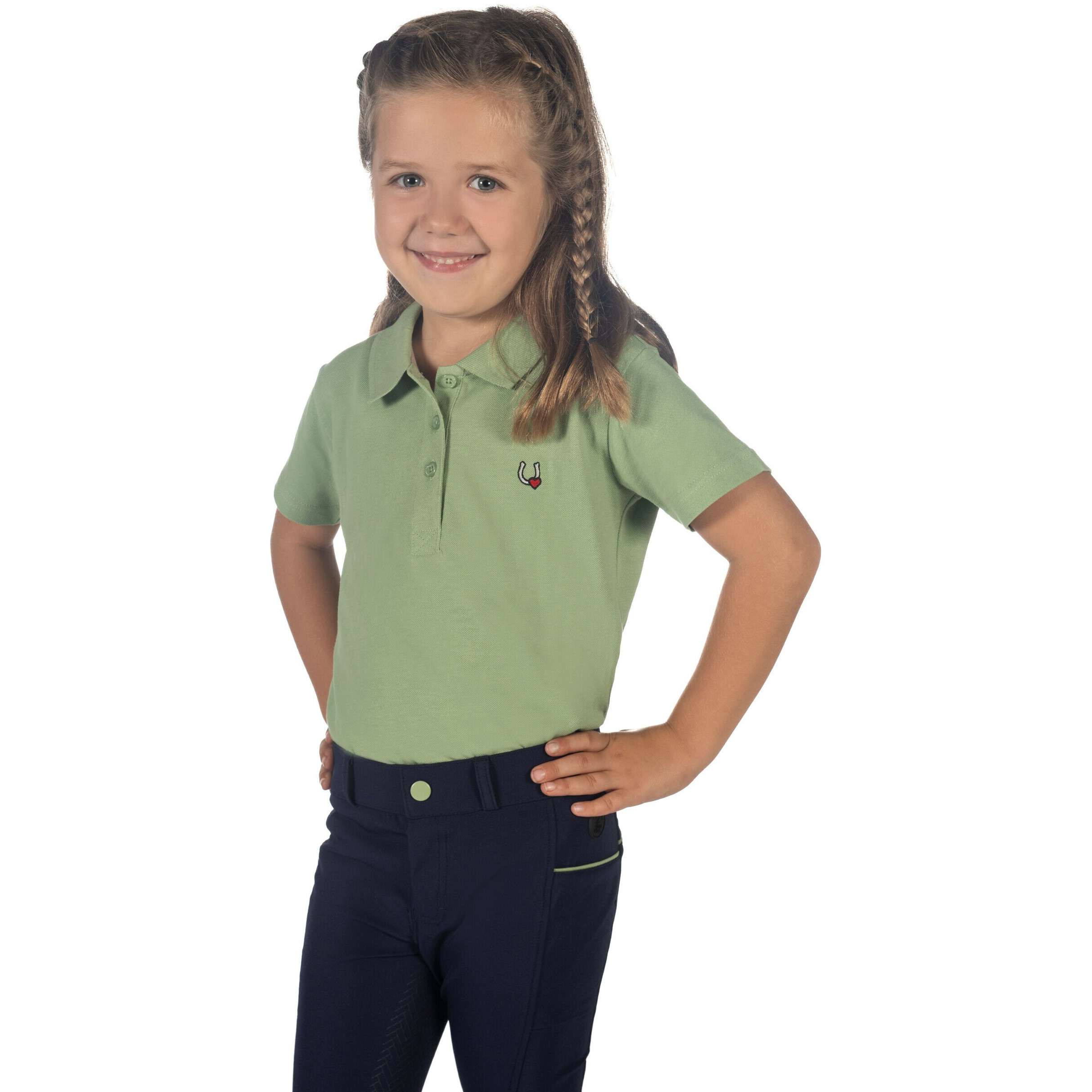 Kinder Poloshirt CLAIRE jade