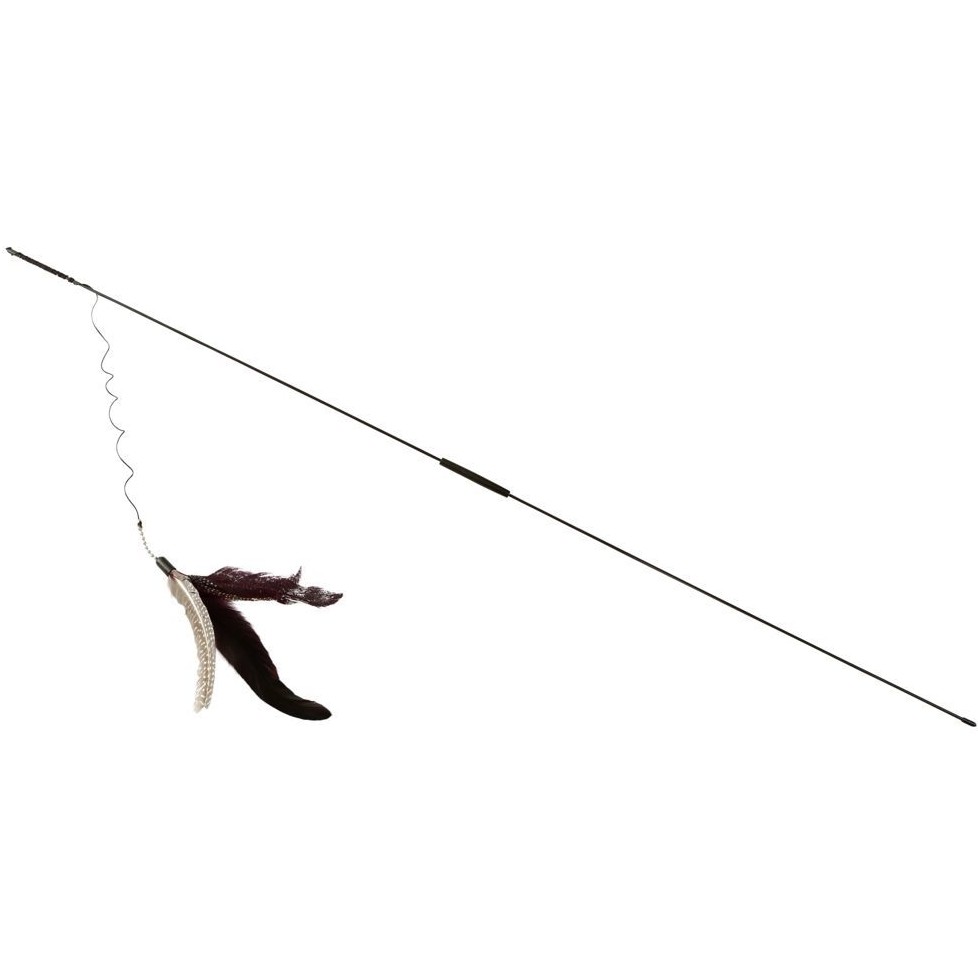 Katzenspielangel XXL mit 3 Anhängern 95cm