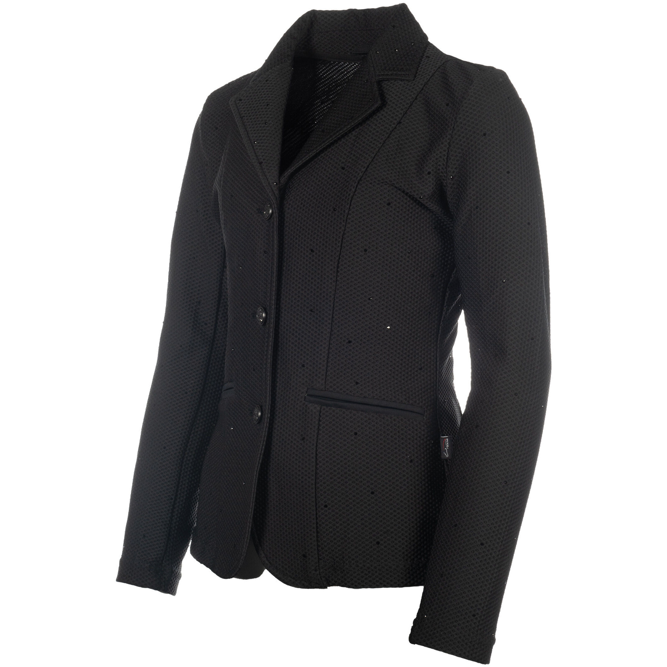 Damen Turnierjacket CRYSTAL schwarz