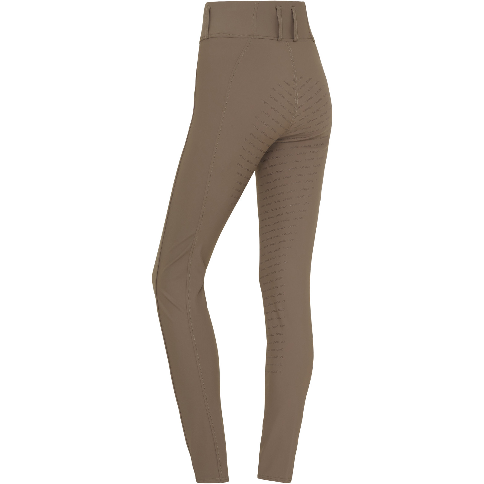 Damen Reitleggings Silikon Vollbesatz RIVER F/G mit Gürtelschlaufen falcon