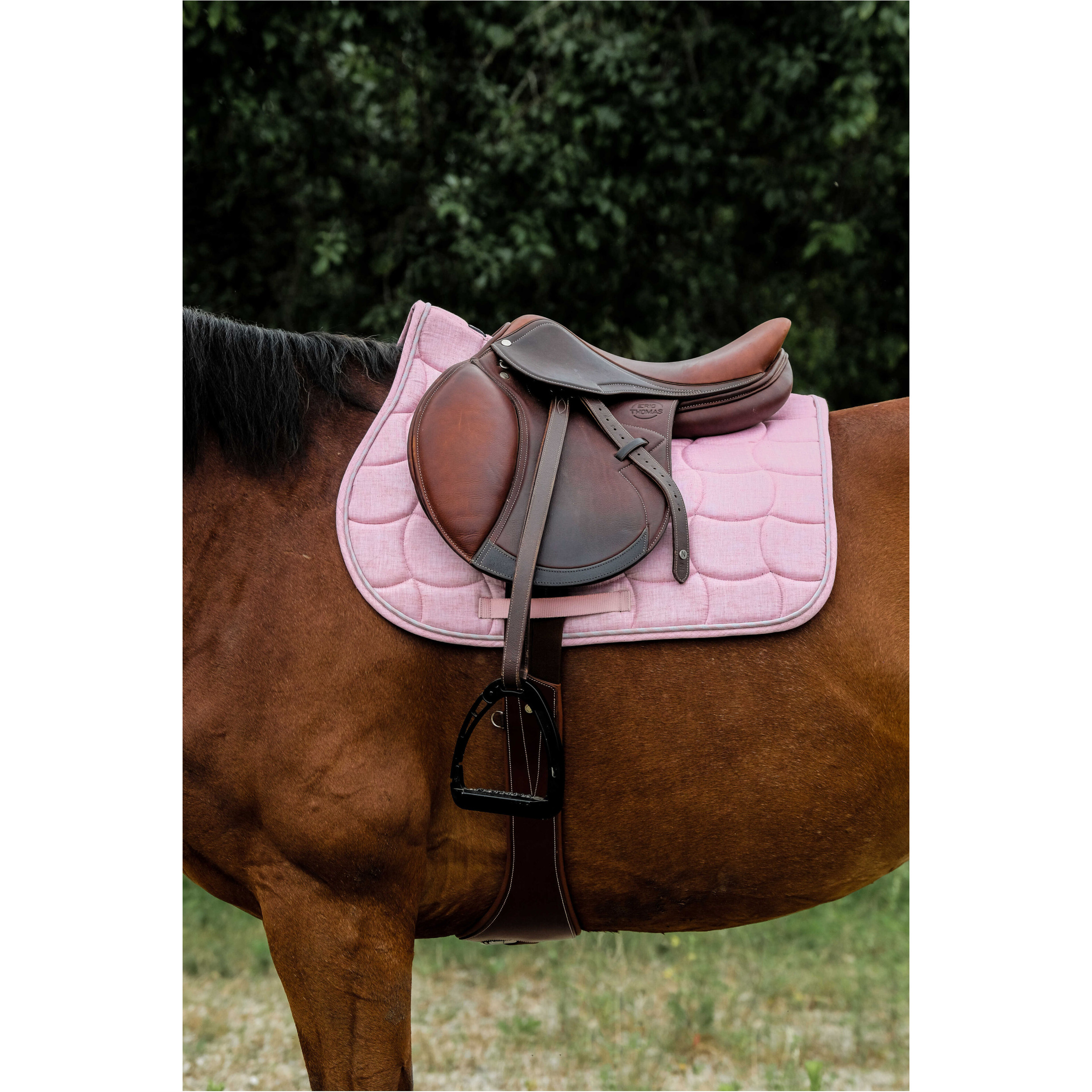 Schabracke SUNSHINE rosa Warmblut Vielseitigkeit
