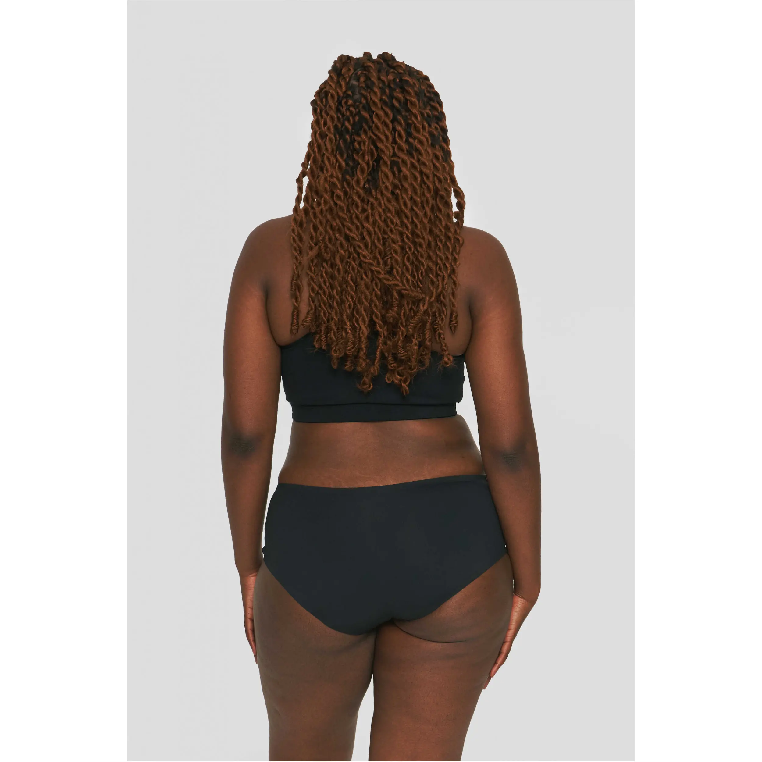 Damen Menstruations-Shorty AMPHITRITE schwarz