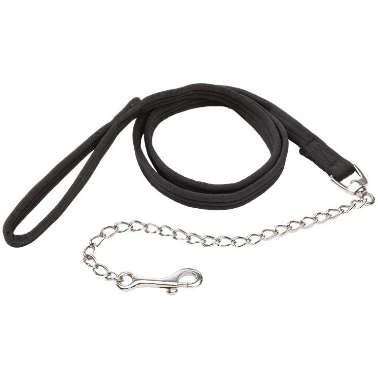Führkette mit Karabiner schwarz