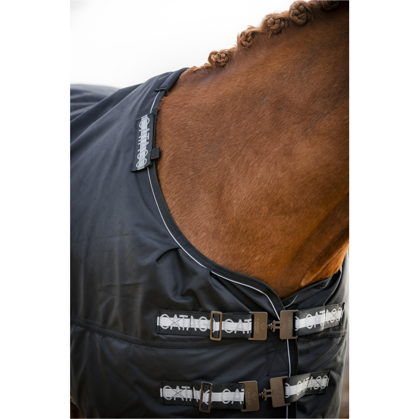 Turnoutdecke 1680D FIR-Tech COMPOUND schwarz