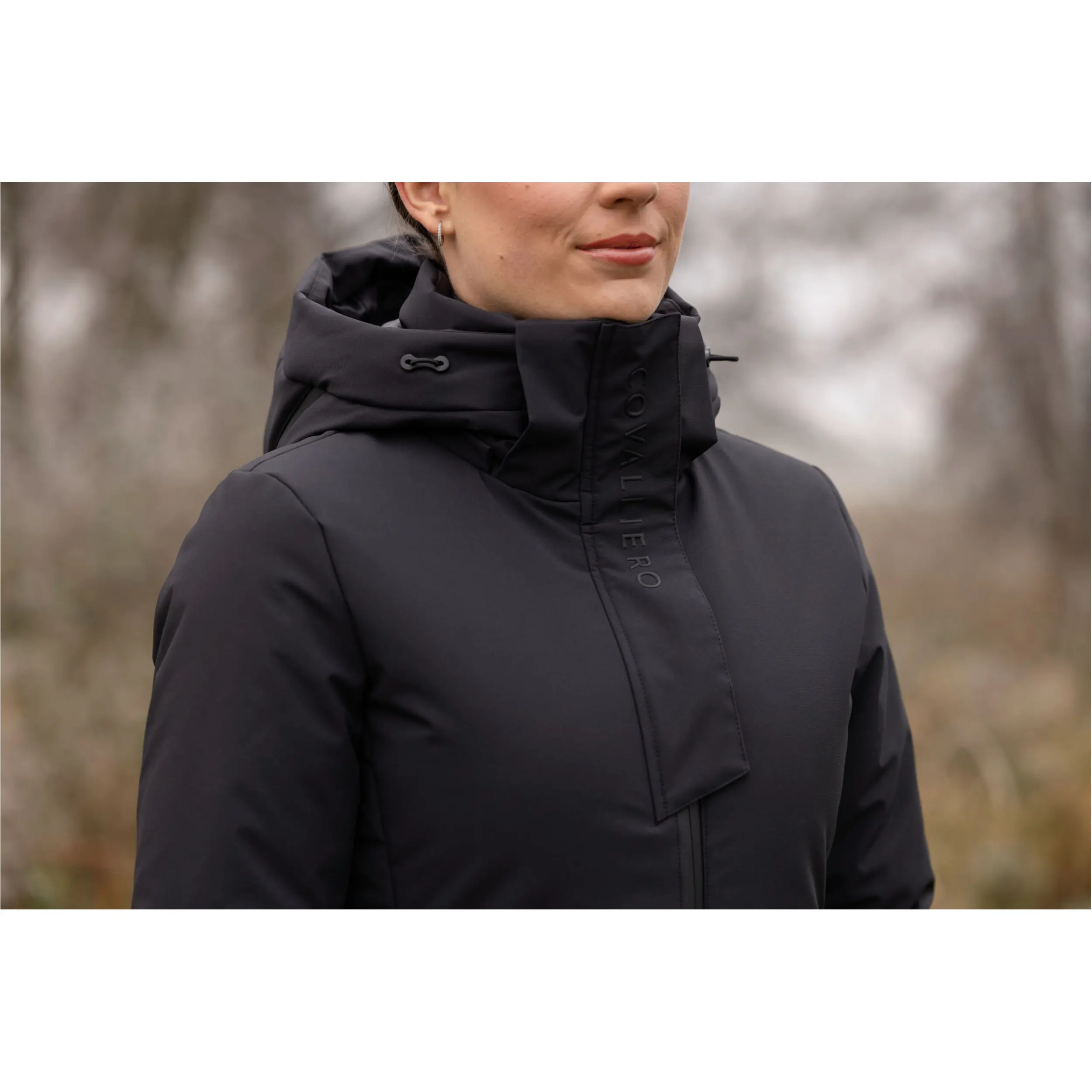 Damen Reitmantel H/W 2025 schwarz Damen Reitmantel H/W 2025 schwarz