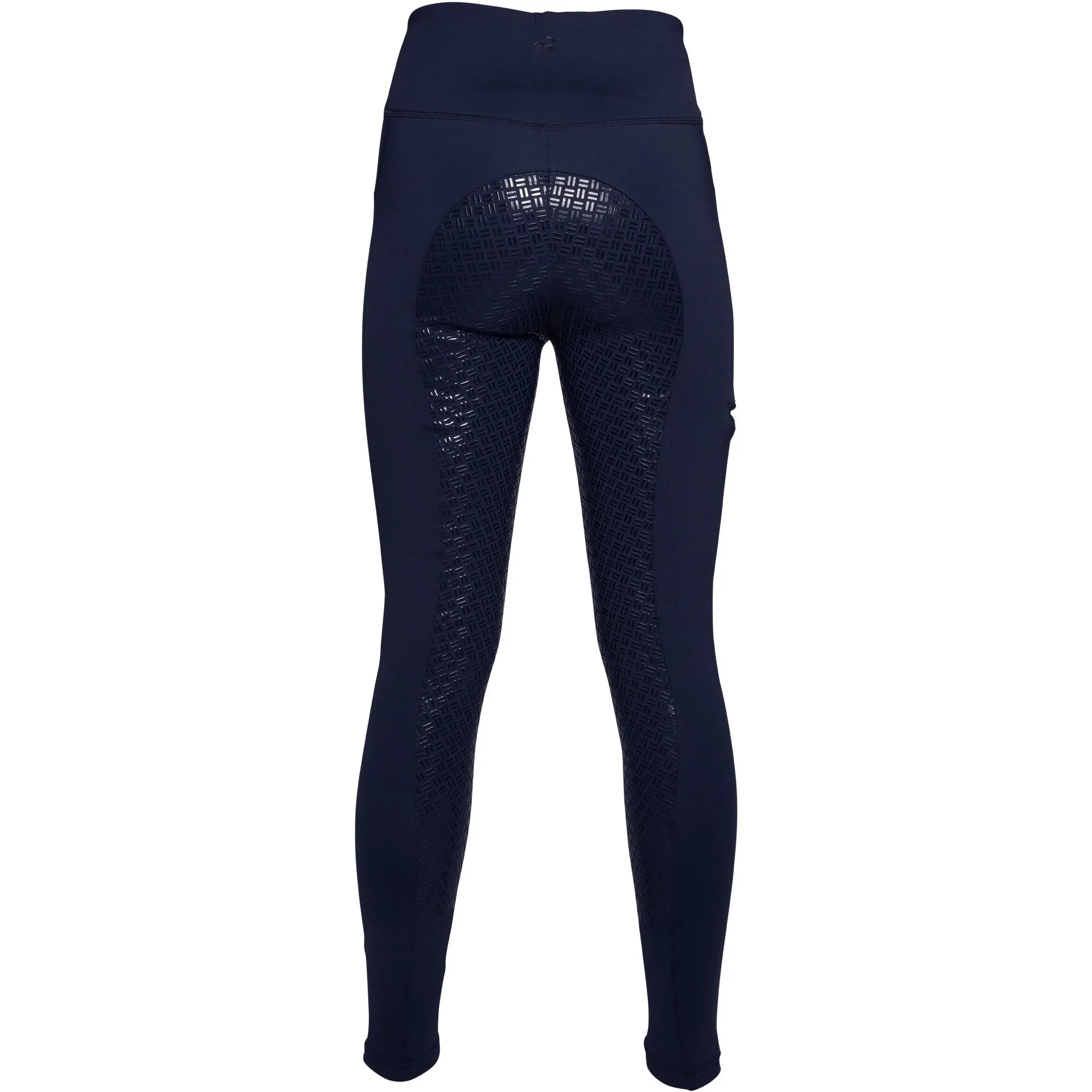Winter Damen Reitleggings Silikon Vollbesatz RIO dunkelblau