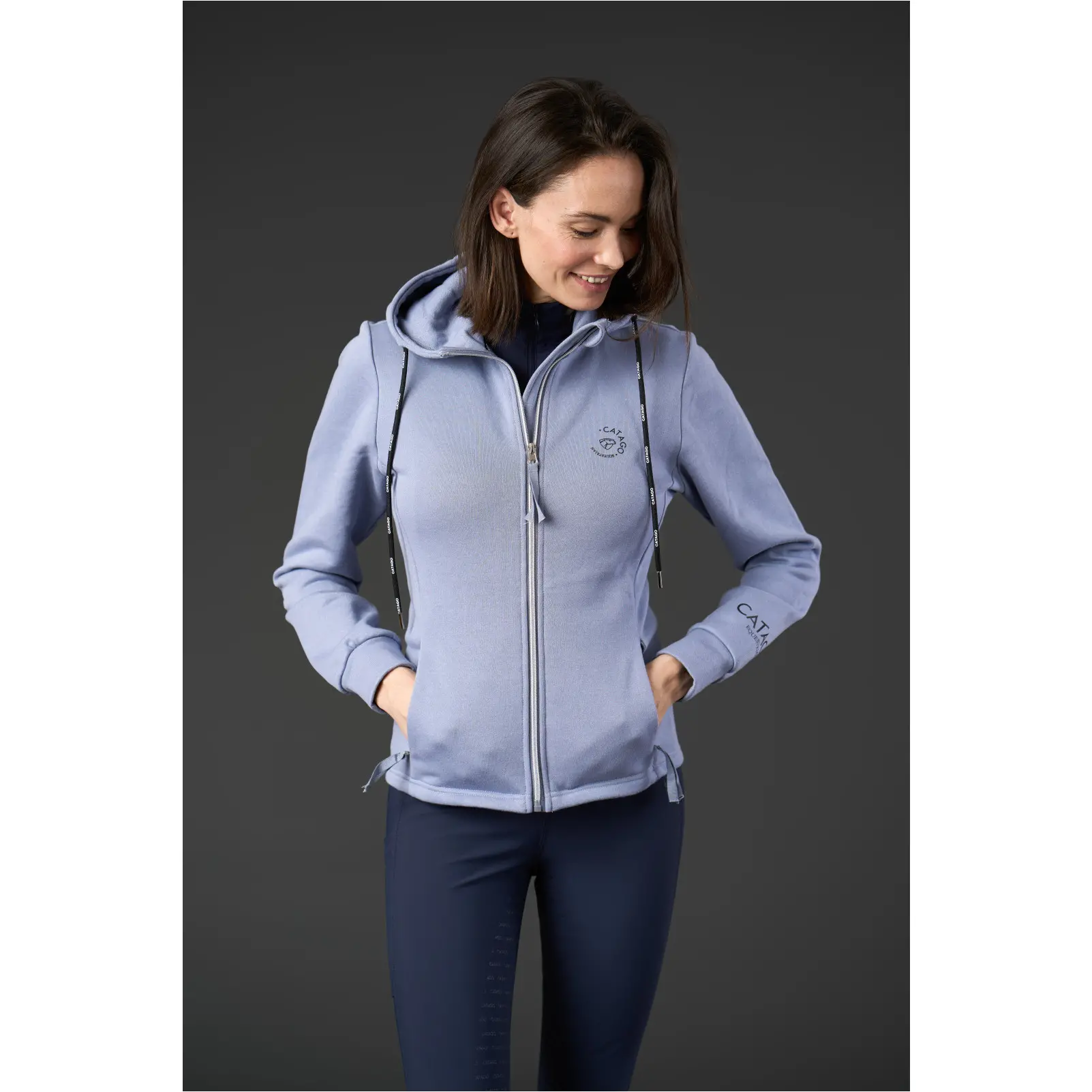 Damen Kapuzenpullover mit Reißverschluss NATALIE tempest