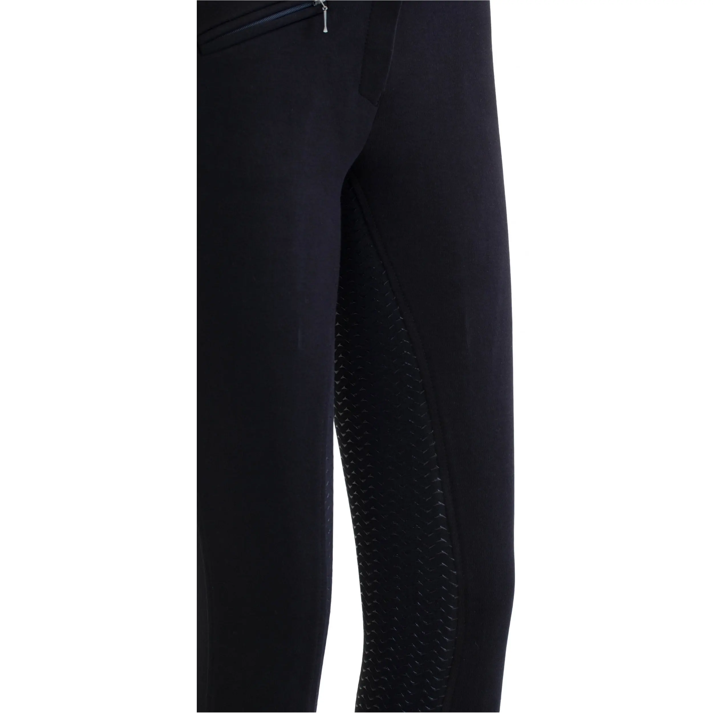 Kinder Reithose Silikon Vollbesatz COMFORT schwarz