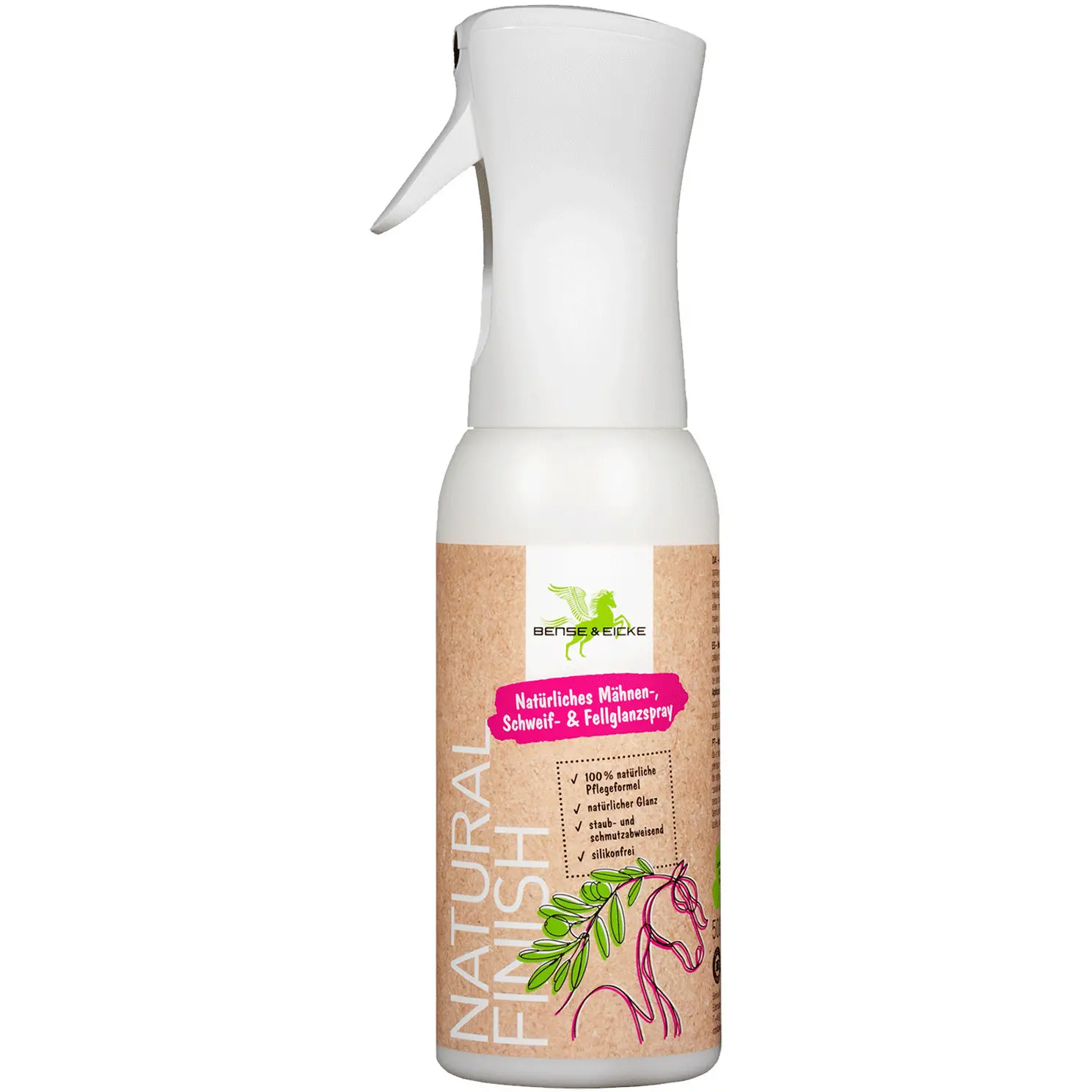 Mähnen-, Schweif- und Fellglanzspray Natural Finish 500ml 