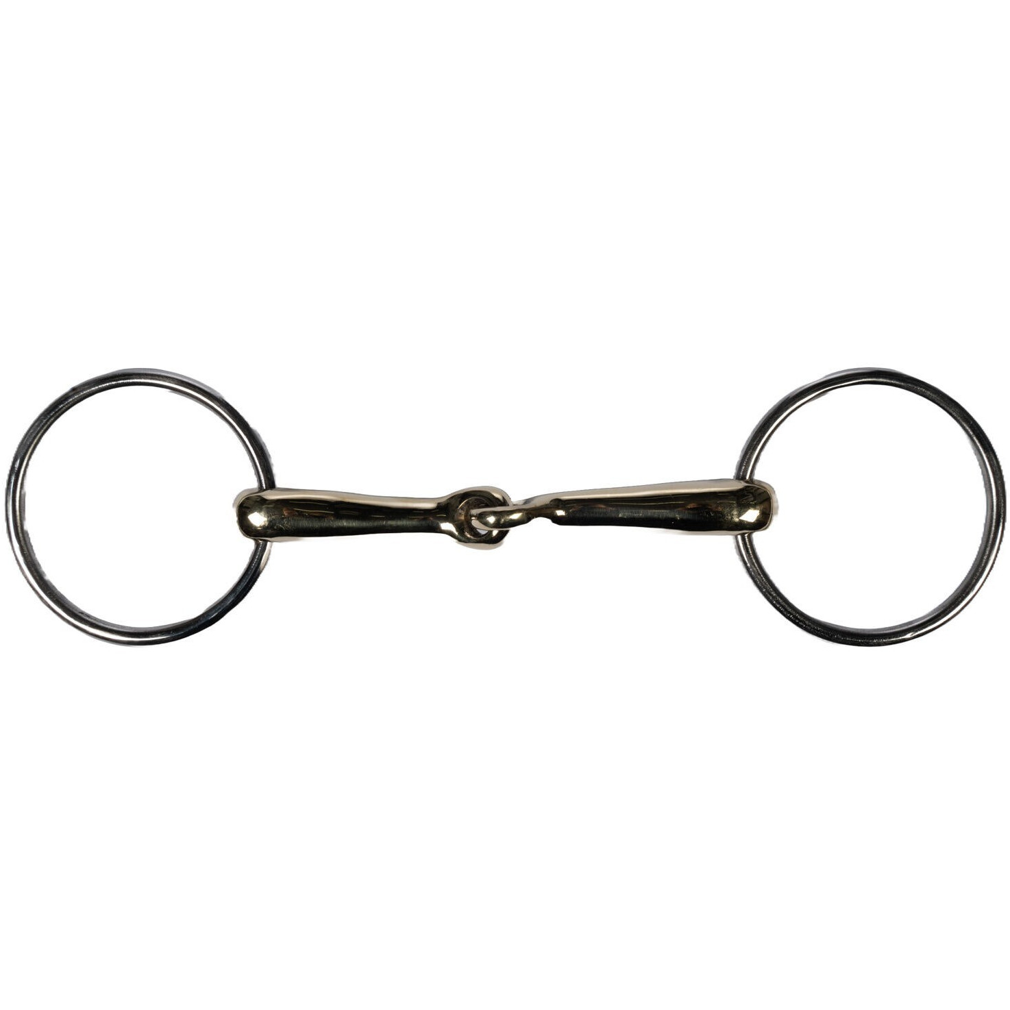 Wassertrense einfach gebrochen HIGH CURVE Edelstahl/Argentan 16mm 