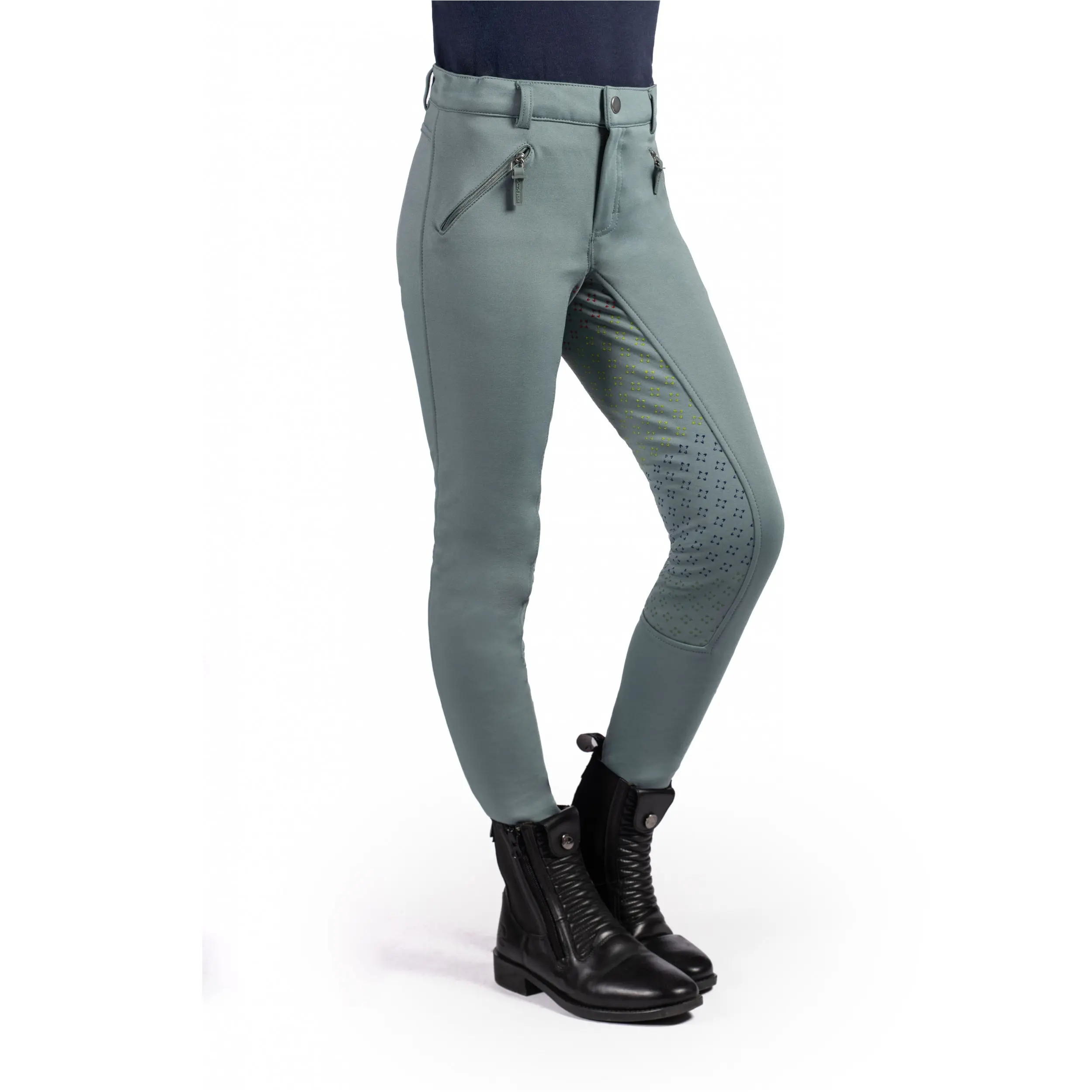 Kinder Reithose Silikon Vollbesatz MIA salbei Kinder Reithose Silikon Vollbesatz MIA salbei