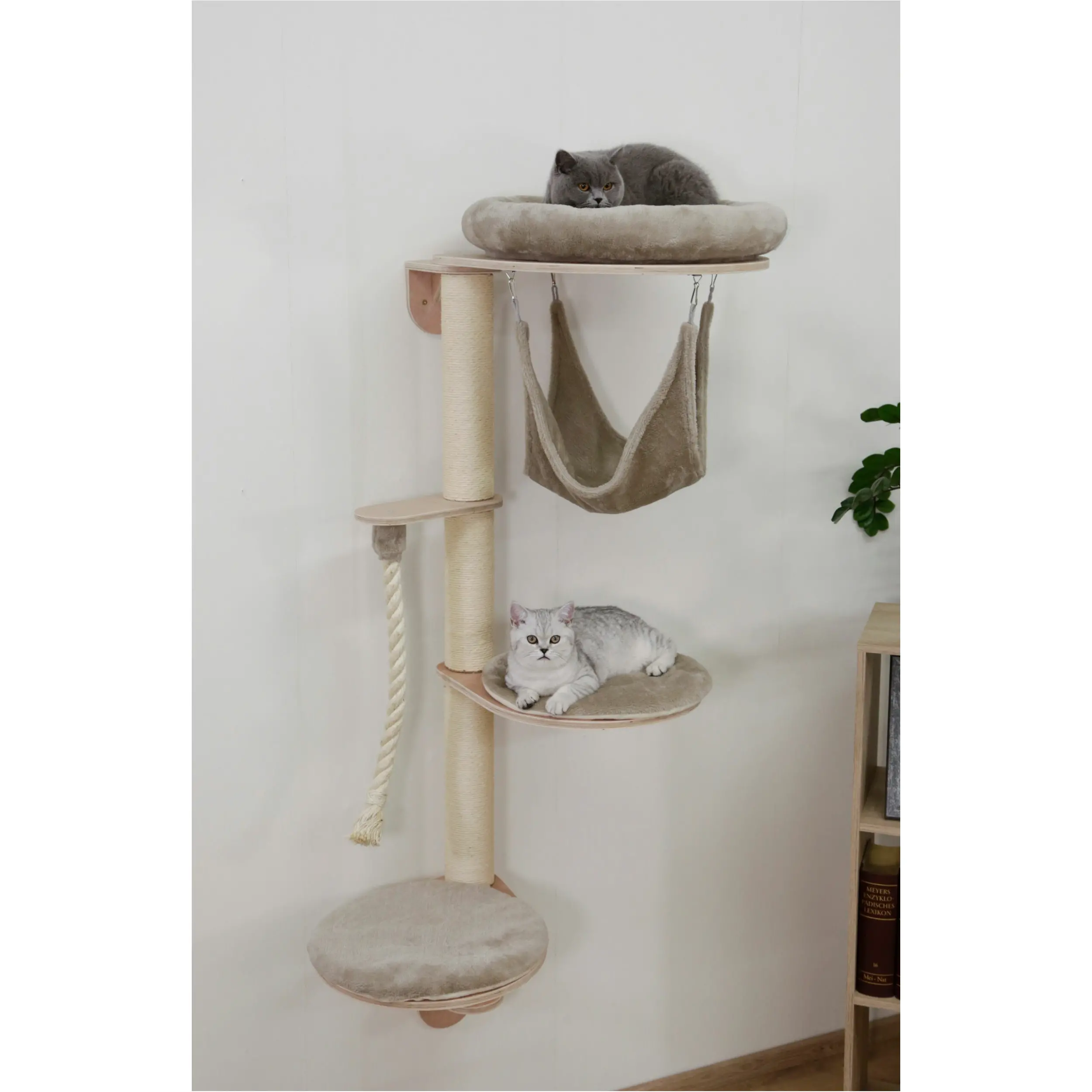 Wandkratzbaum DOLOMIT Grappa taupe