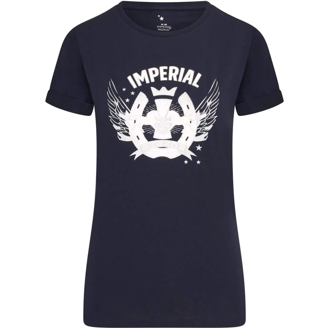 Damen T-Shirt IRHGlow navy